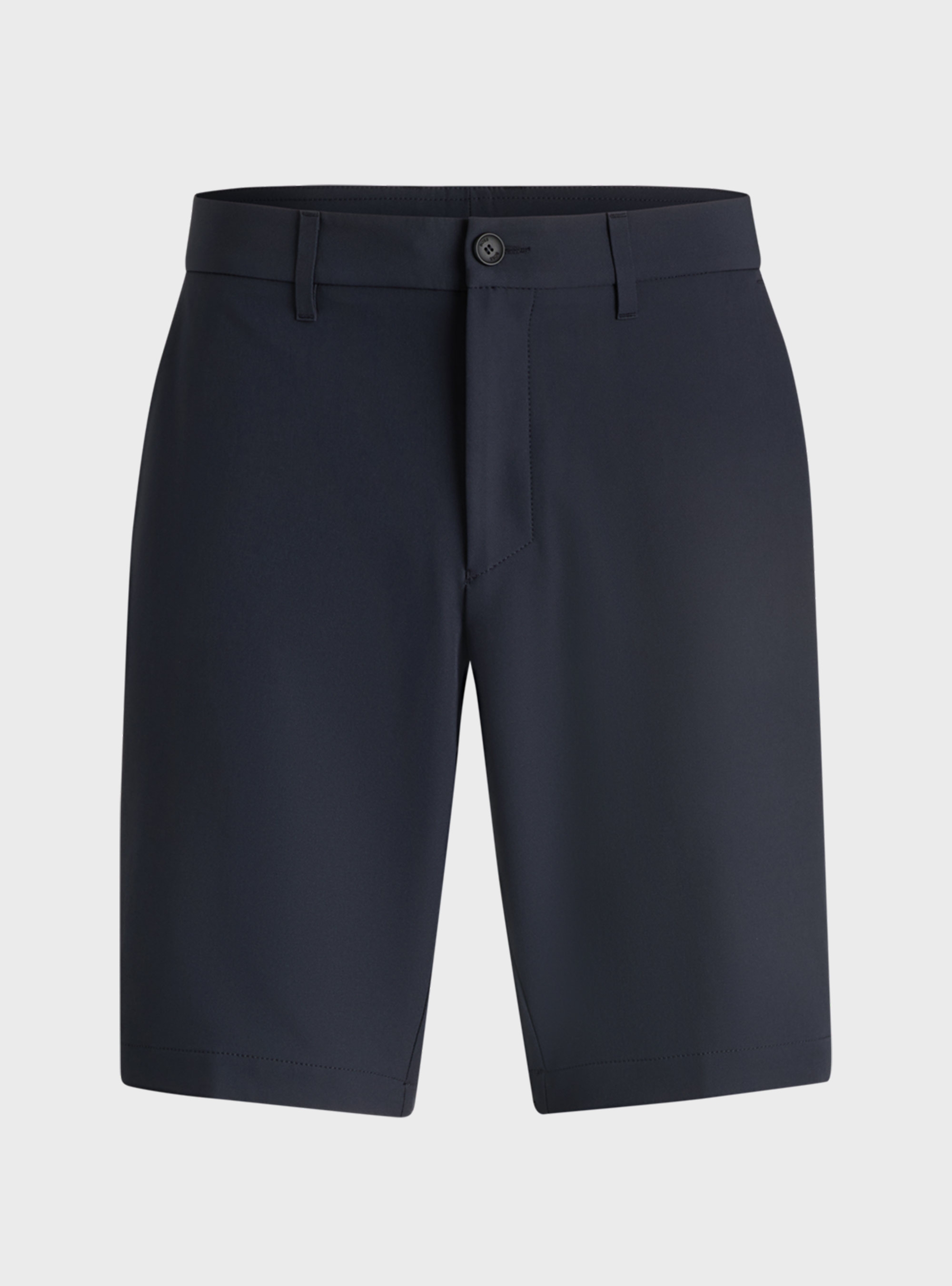 BOSS Slim-Fit Shorts In Water-Repellent Stretch Fabric S_Commuter - Dark Blue