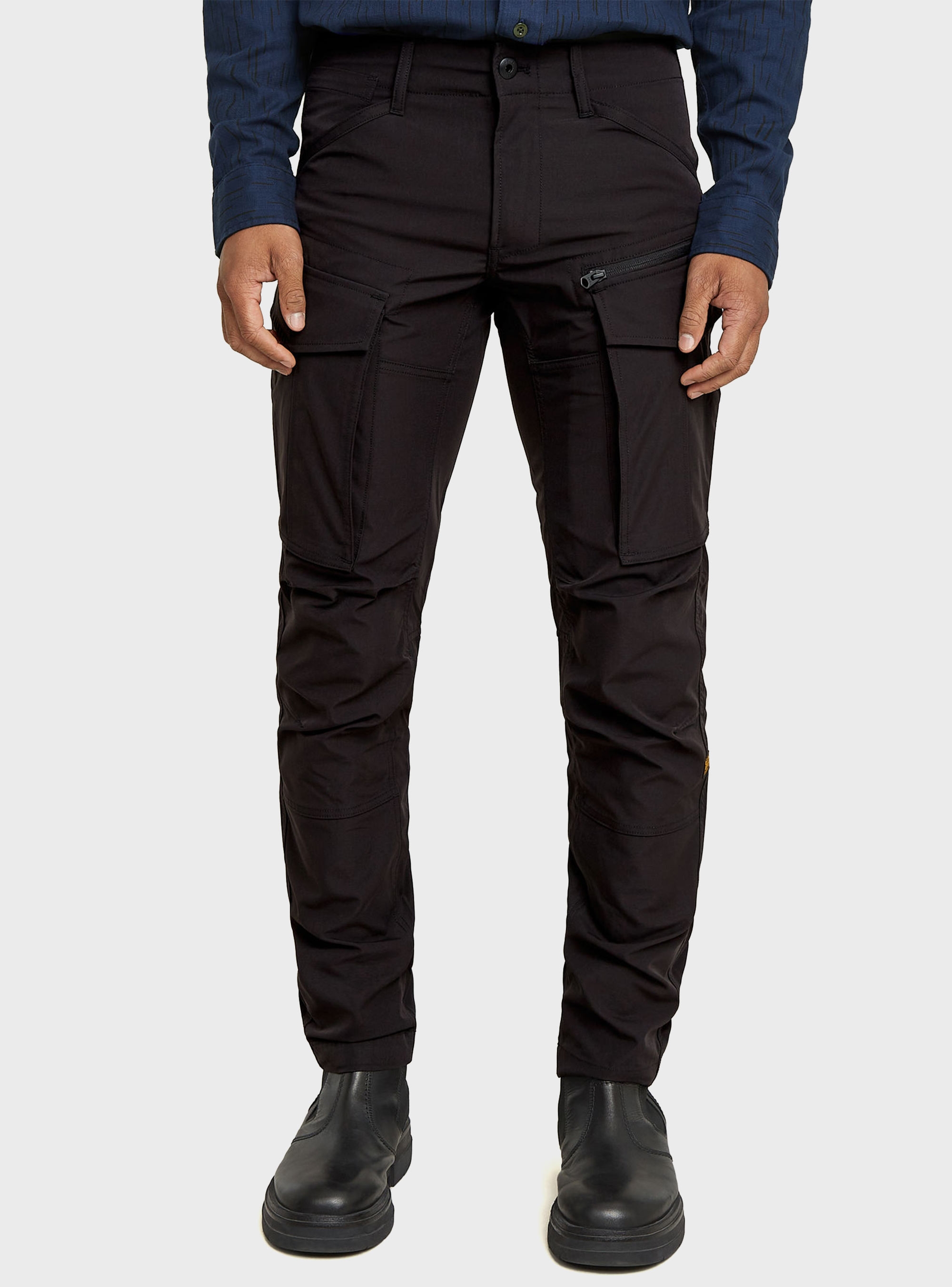 G-Star Rovic Zip 3D Regular Tapered Pants - Black
