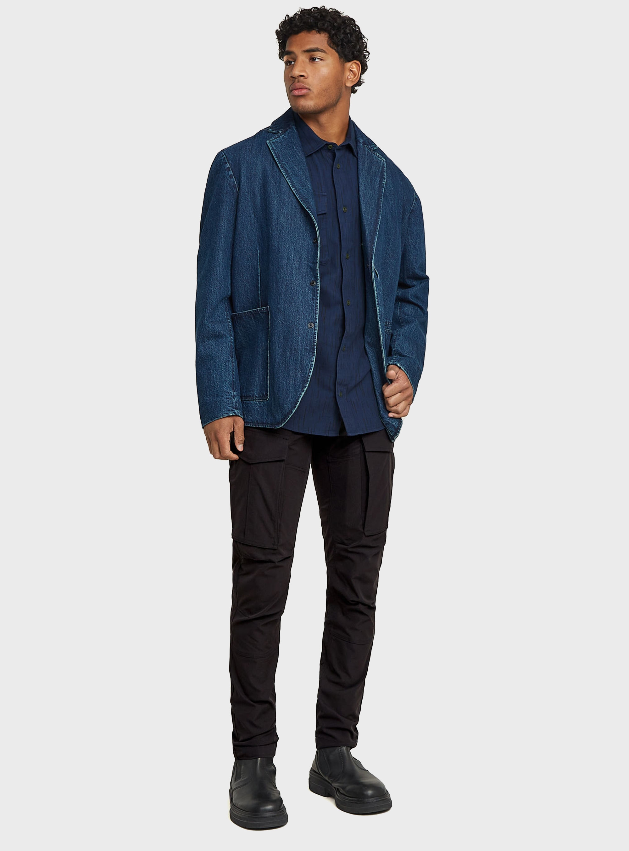 G-Star Rovic Zip 3D Regular Tapered Pants - Black