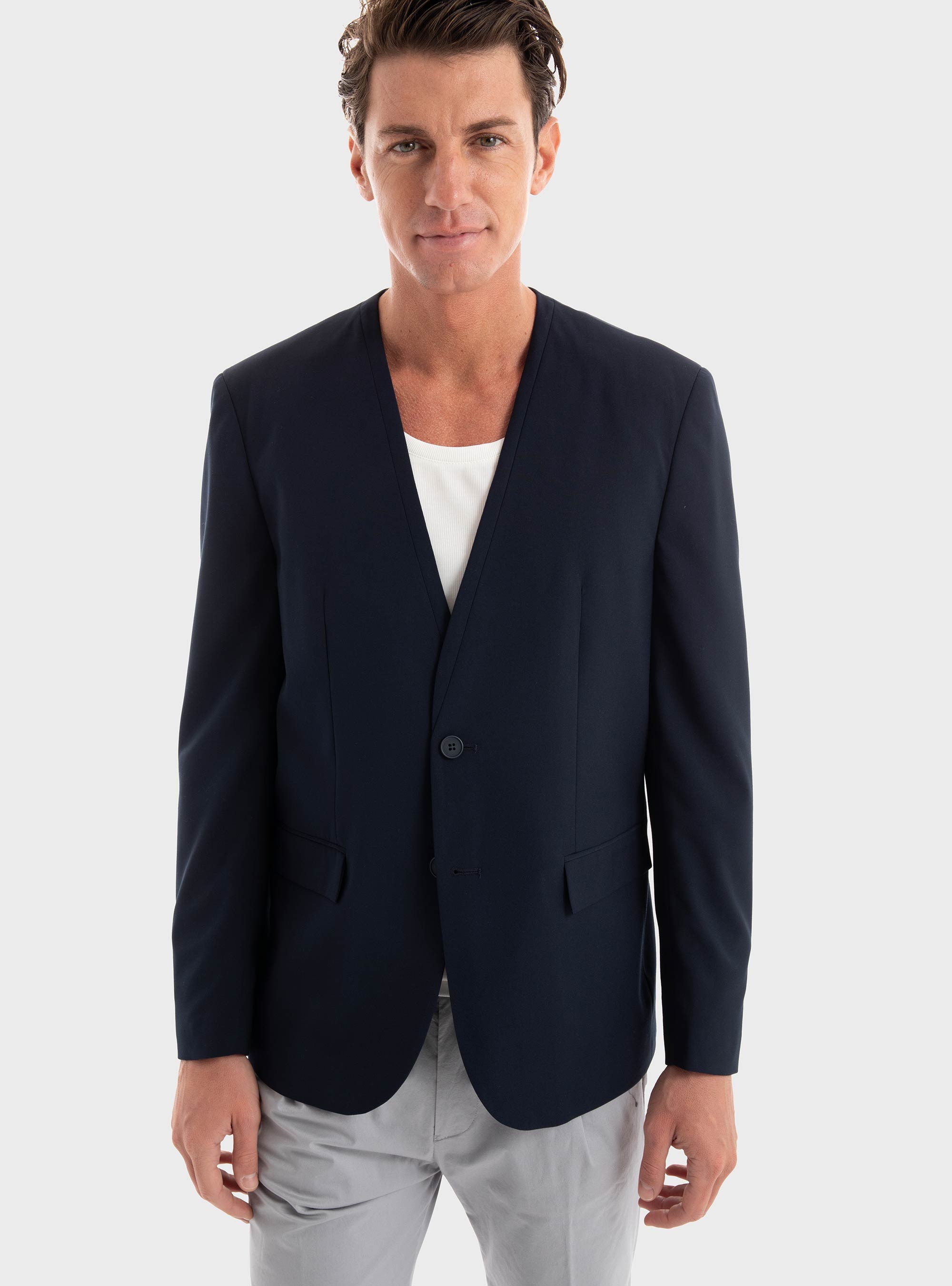 Antony Morato Regular Fit Blazer Ellie - Navy