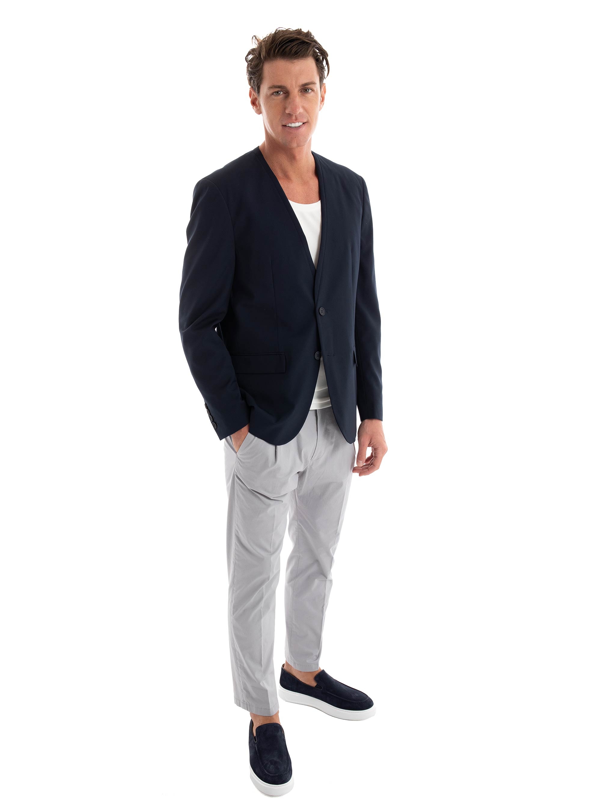 Antony Morato Regular Fit Blazer Ellie - Navy