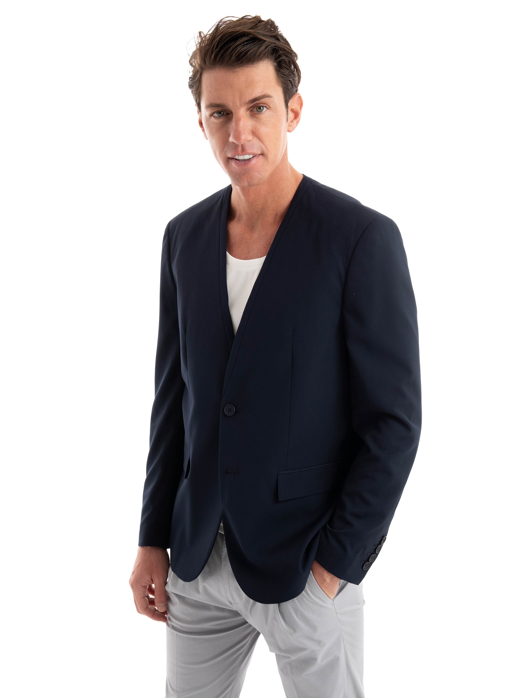 Antony Morato Regular Fit Blazer Ellie - Navy