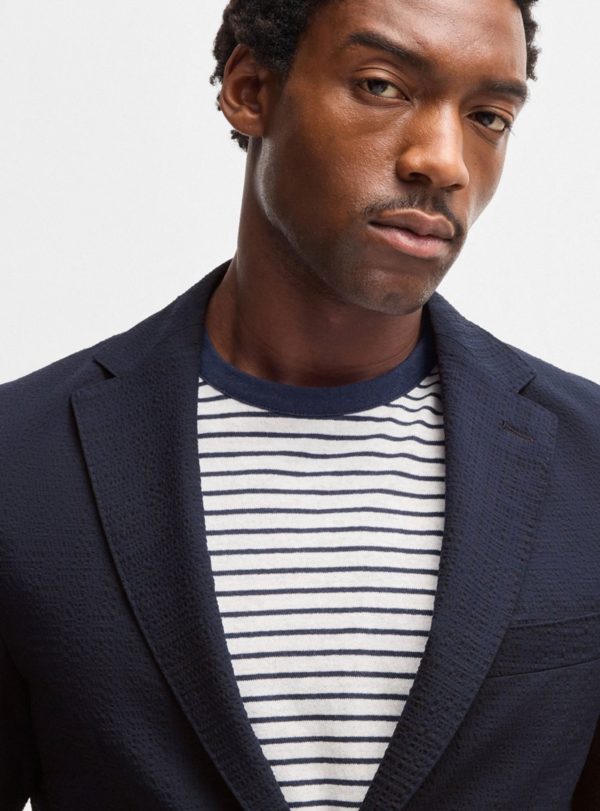 BOSS Slim-Fit Blazer C-Hanry-252 - Dark Blue