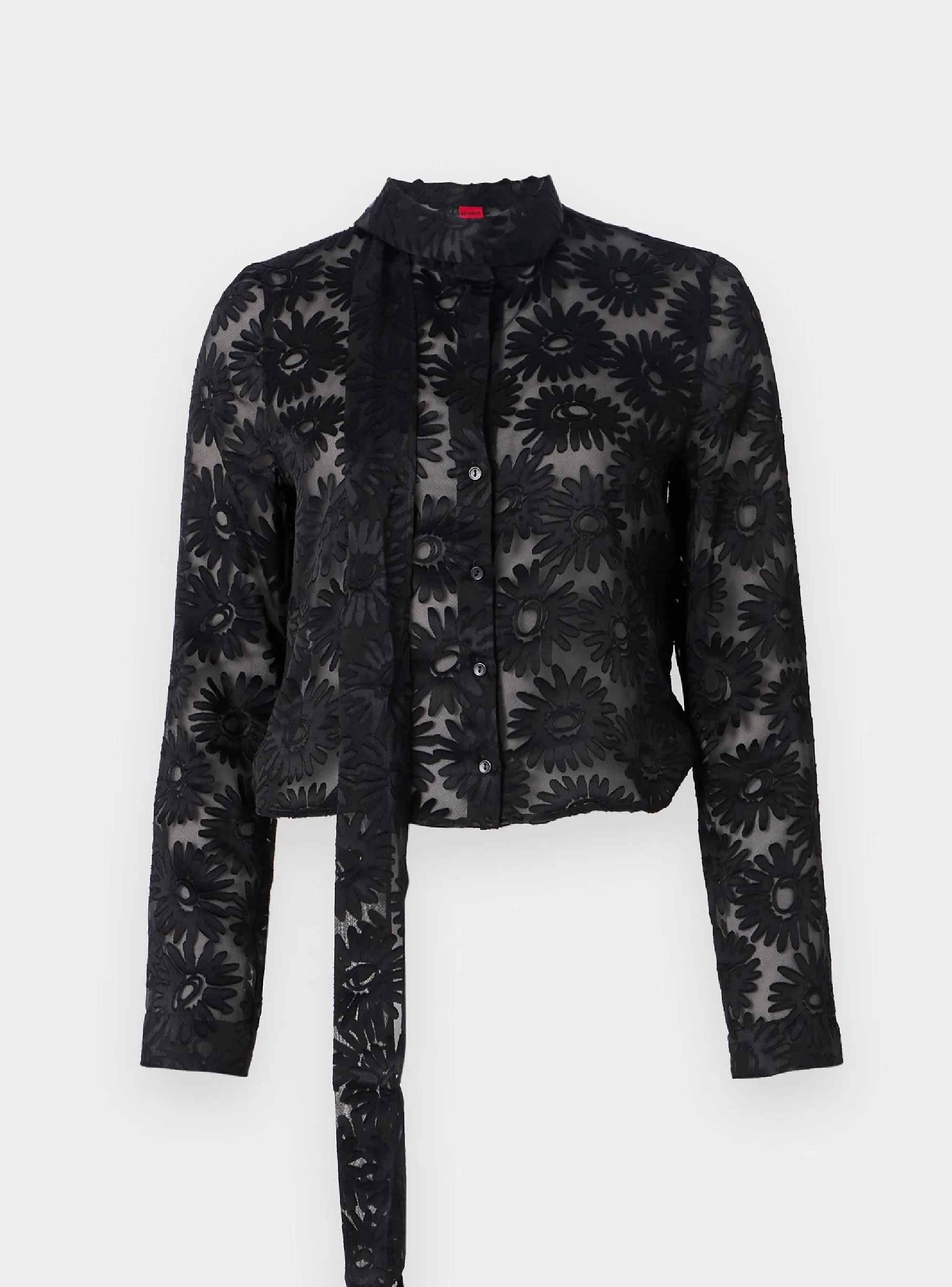 HUGO Slim Fit Shirt Eurydyke - Black