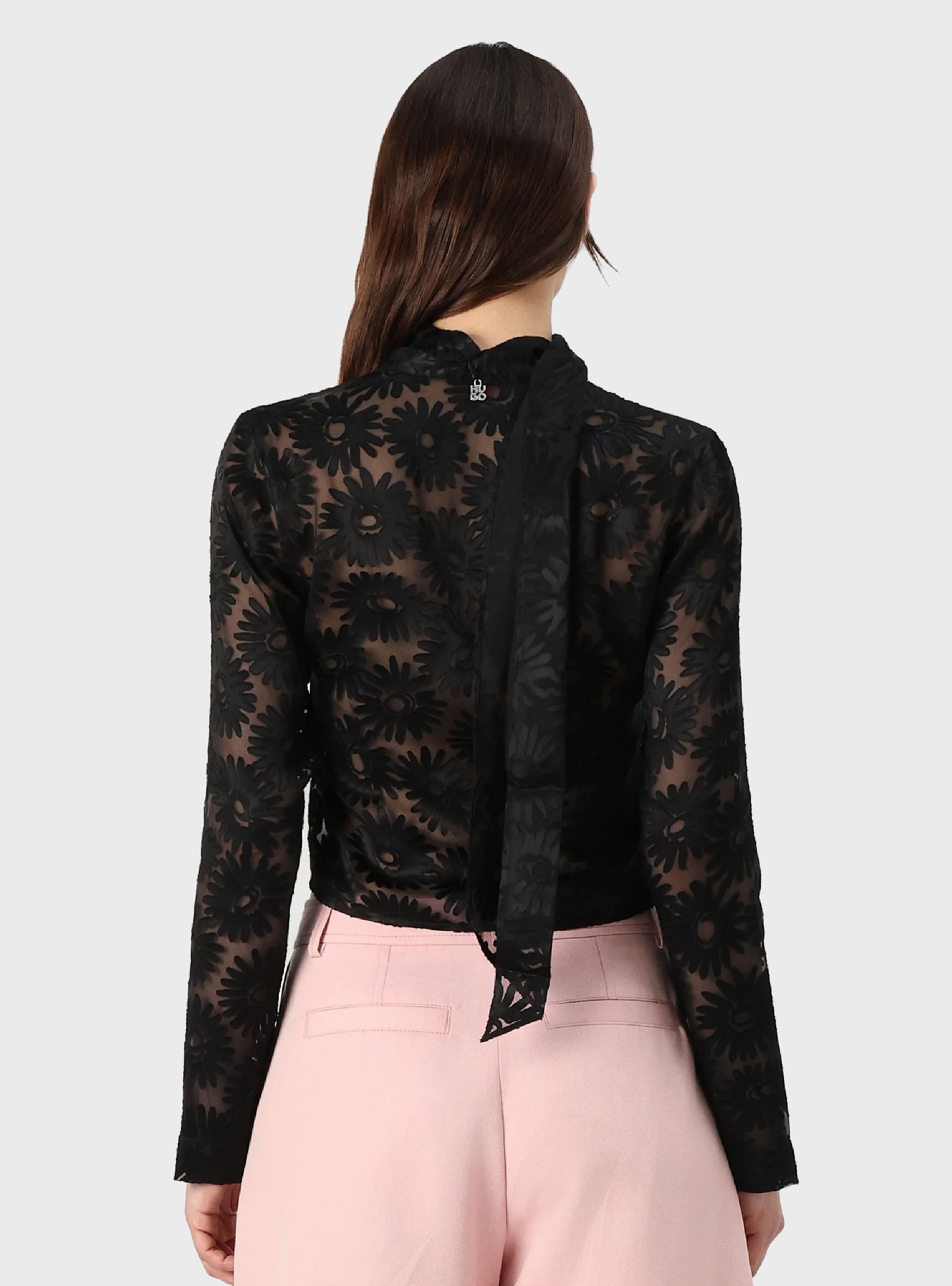 HUGO Slim Fit Shirt Eurydyke - Black