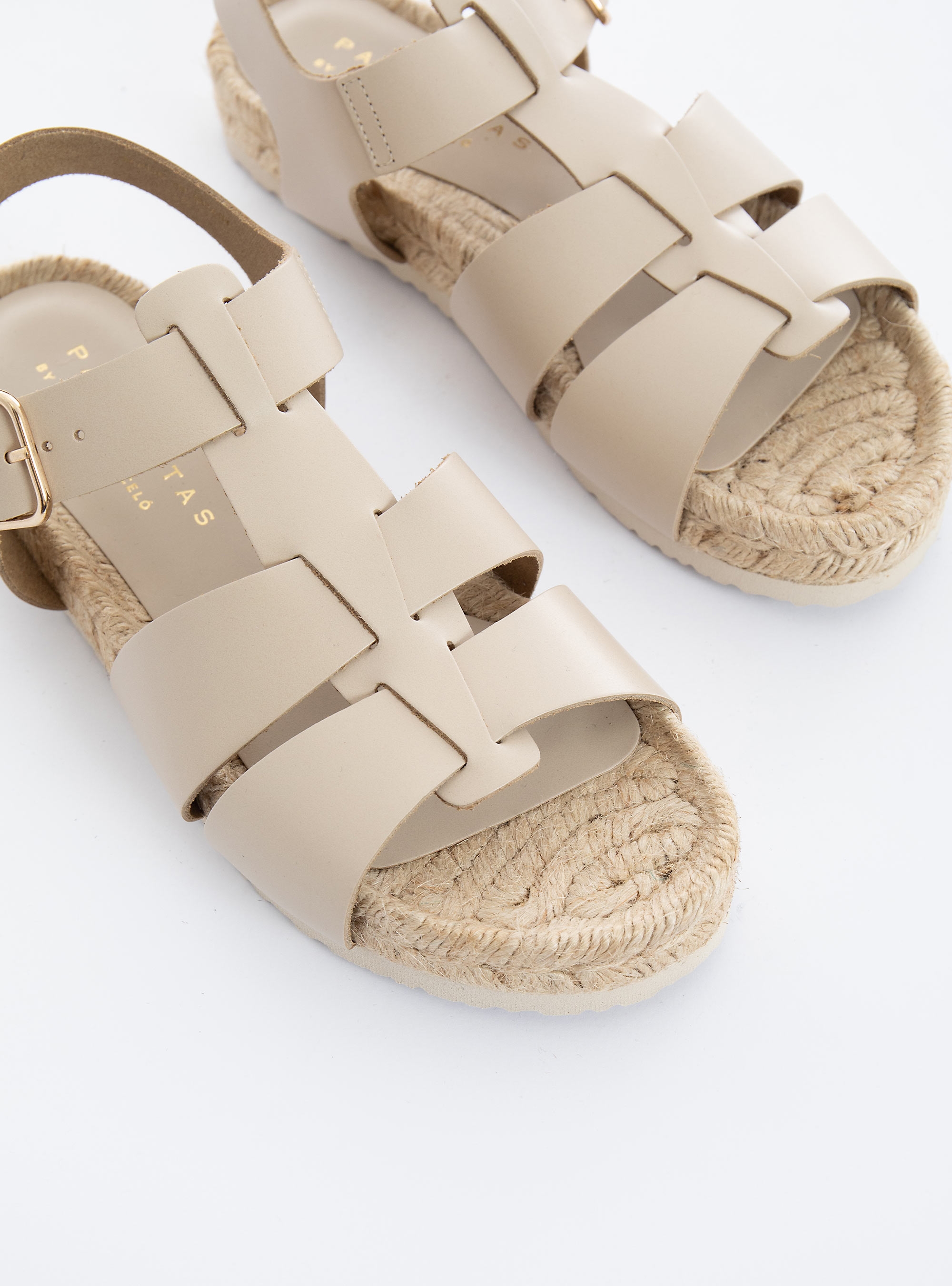 Palomitas by Paloma Barceló Adina Sandals - Ivory