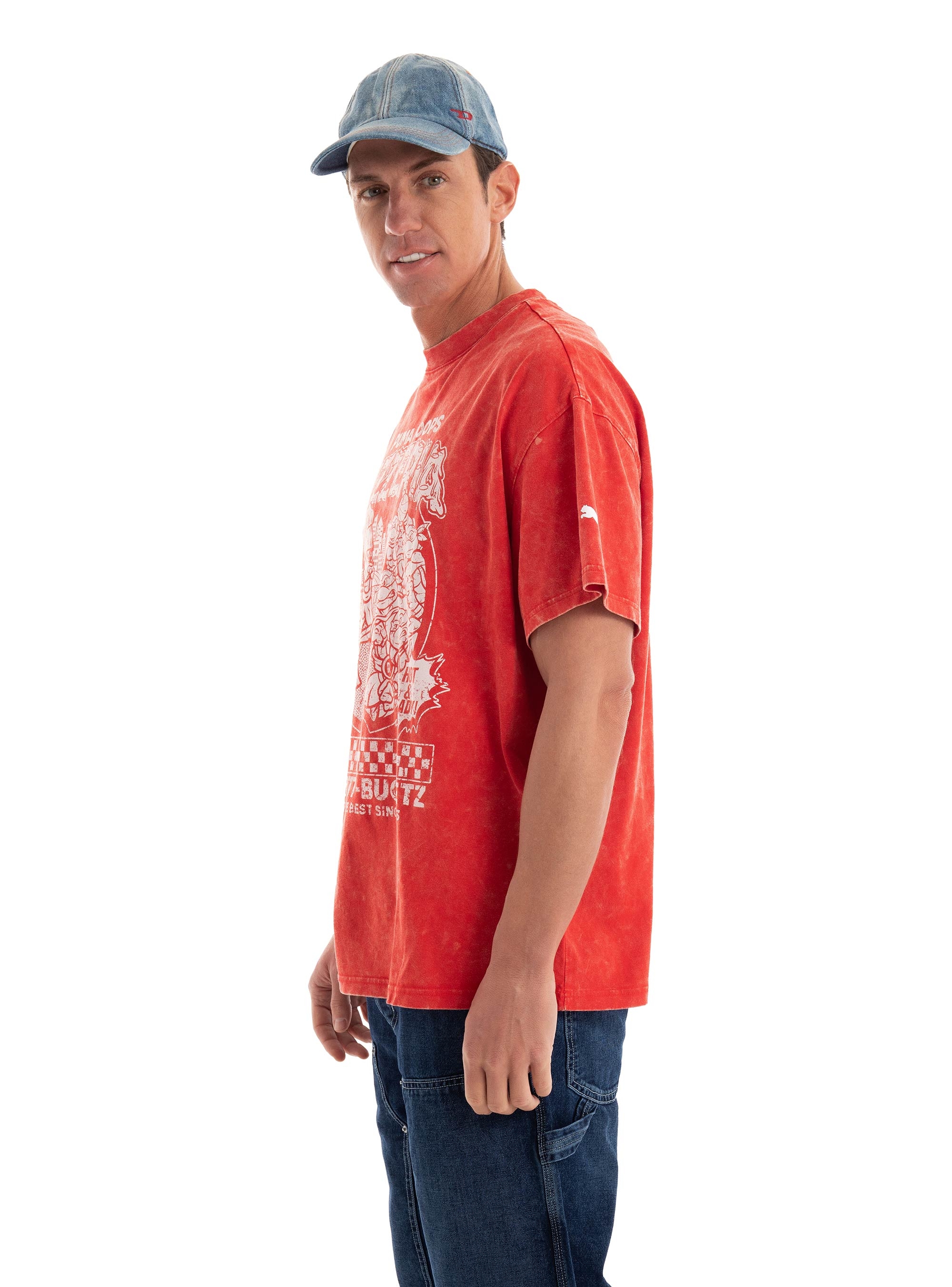 PUMA x TMNT Basketball Tee - Red