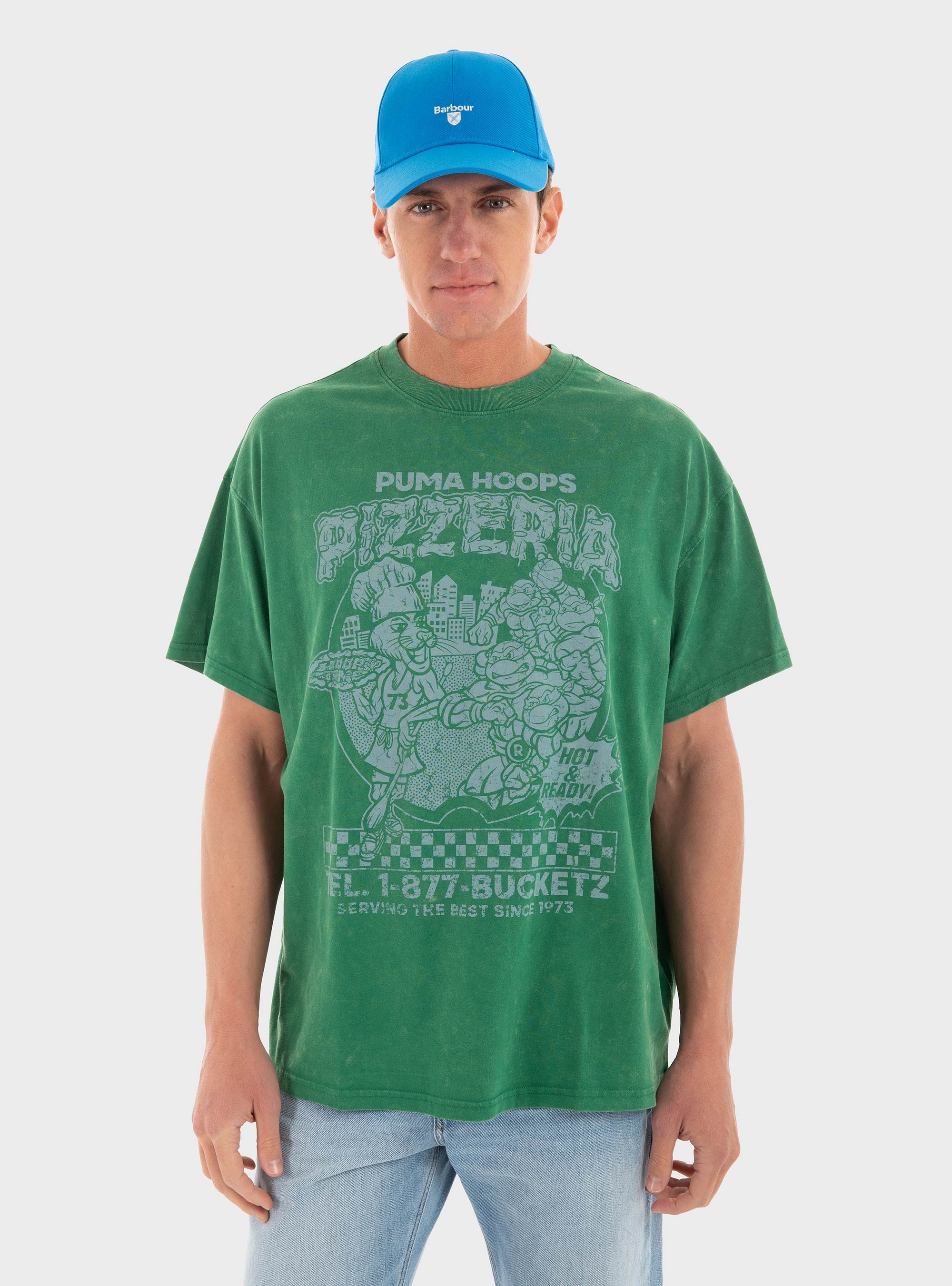 PUMA x TMNT Basketball Tee - Green