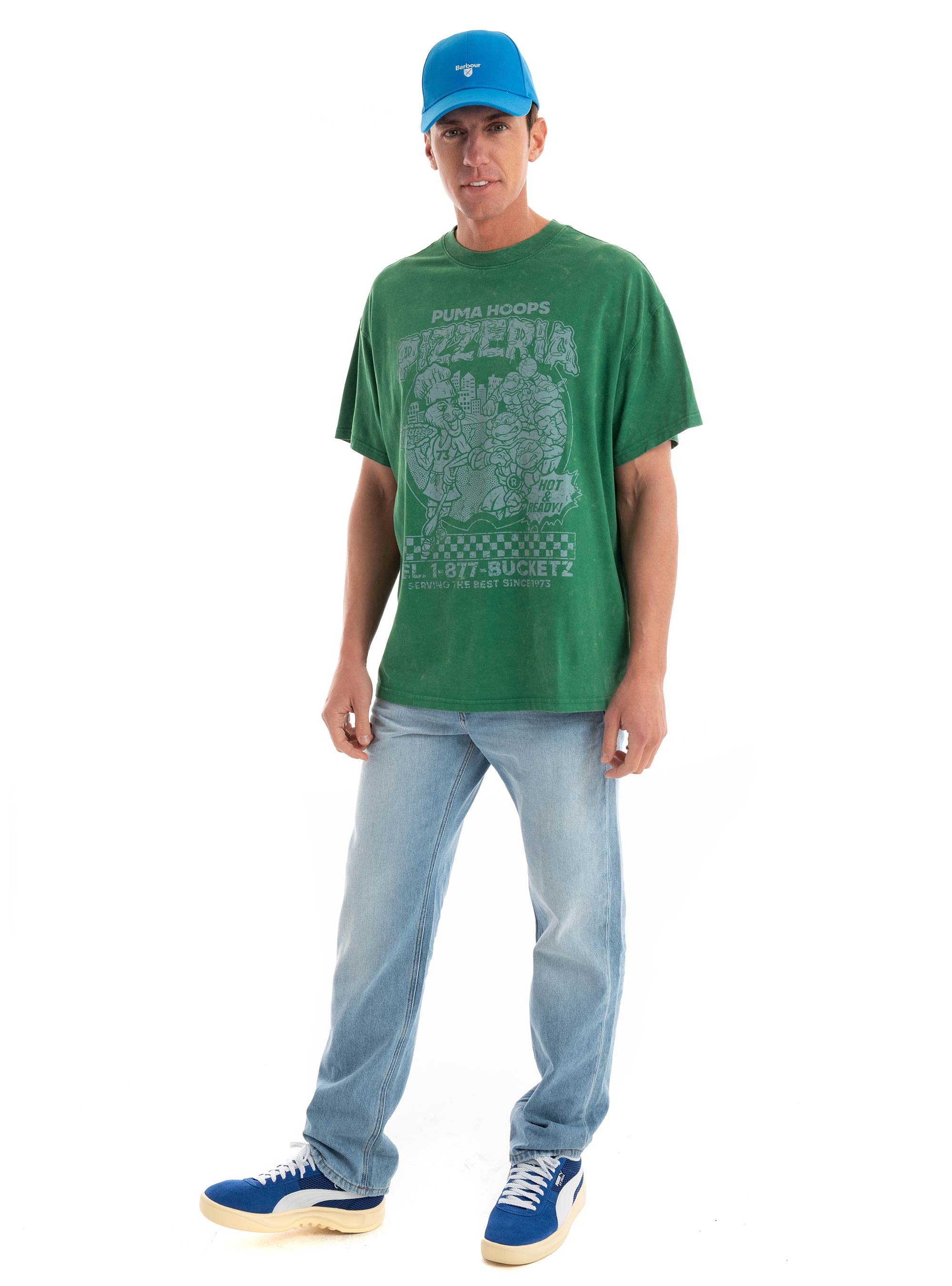 PUMA x TMNT Basketball Tee - Green