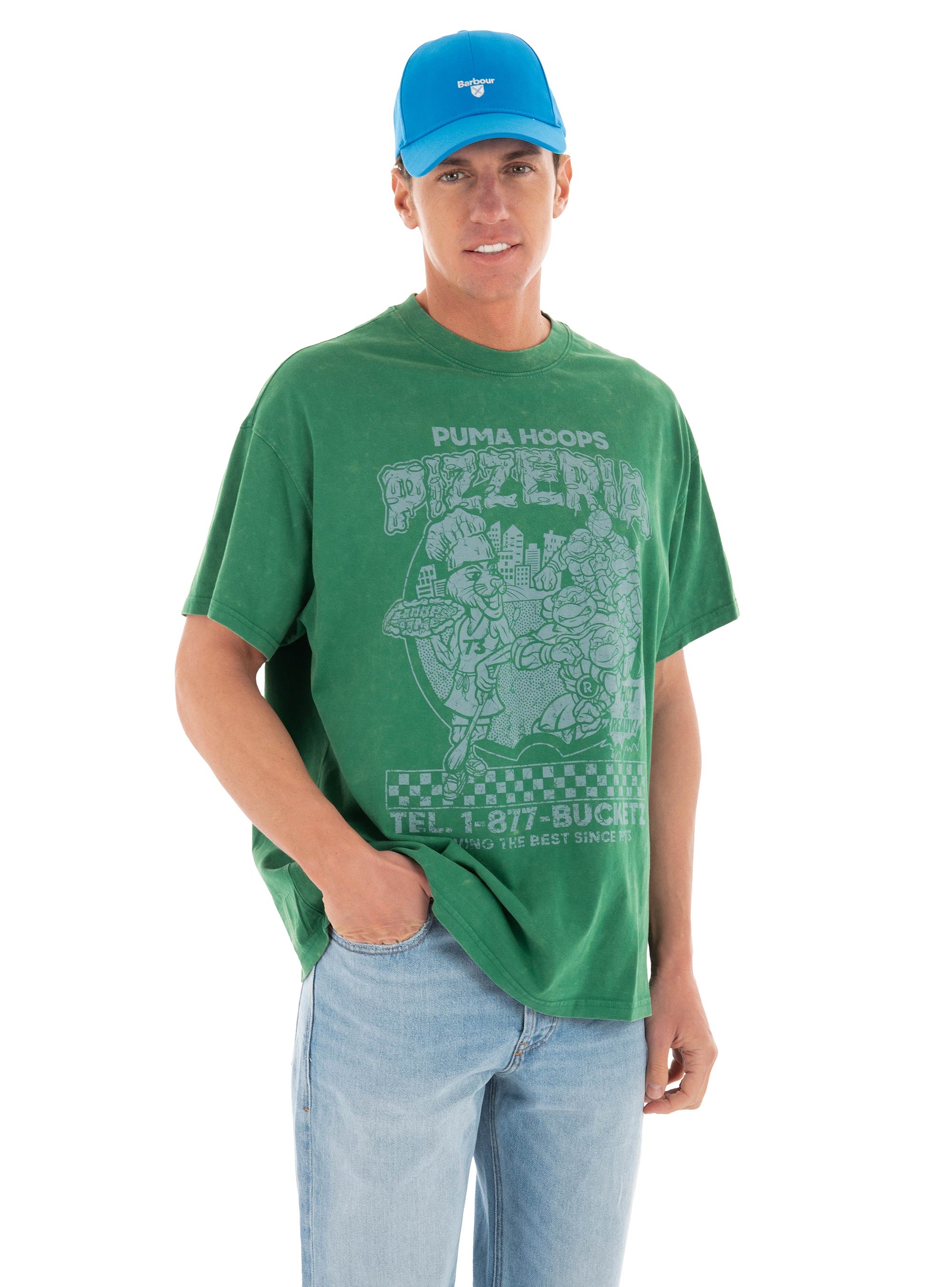 PUMA x TMNT Basketball Tee - Green