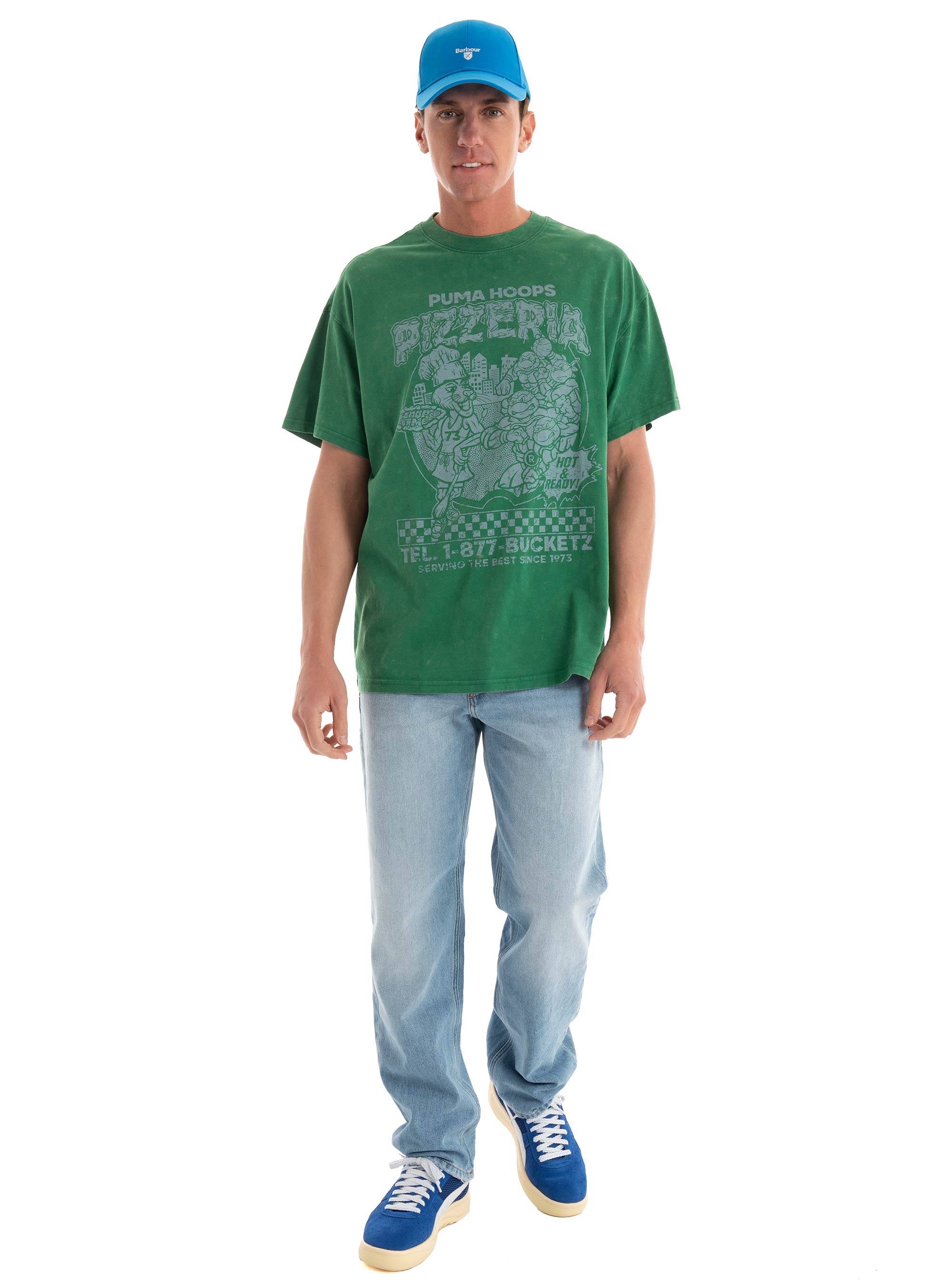 PUMA x TMNT Basketball Tee - Green