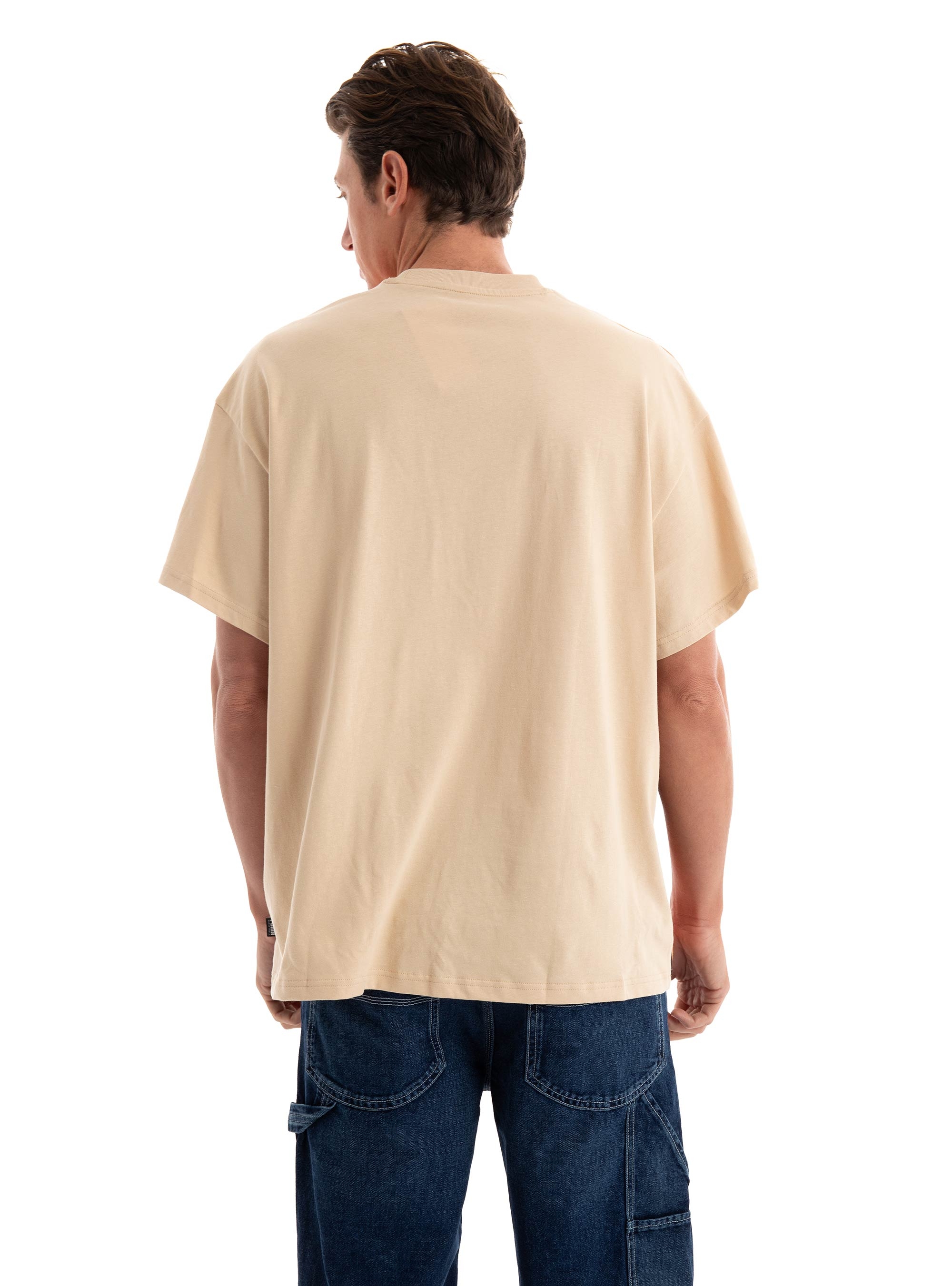 PUMA Dylan Exhibit Basketball Tee - Light Beige