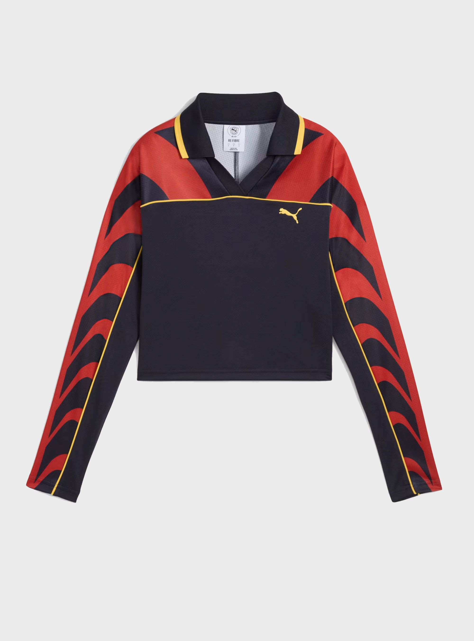 PUMA FUTURE ARCHIVE ROAD TO UNITY Football Jersey Baby Tee - Navy