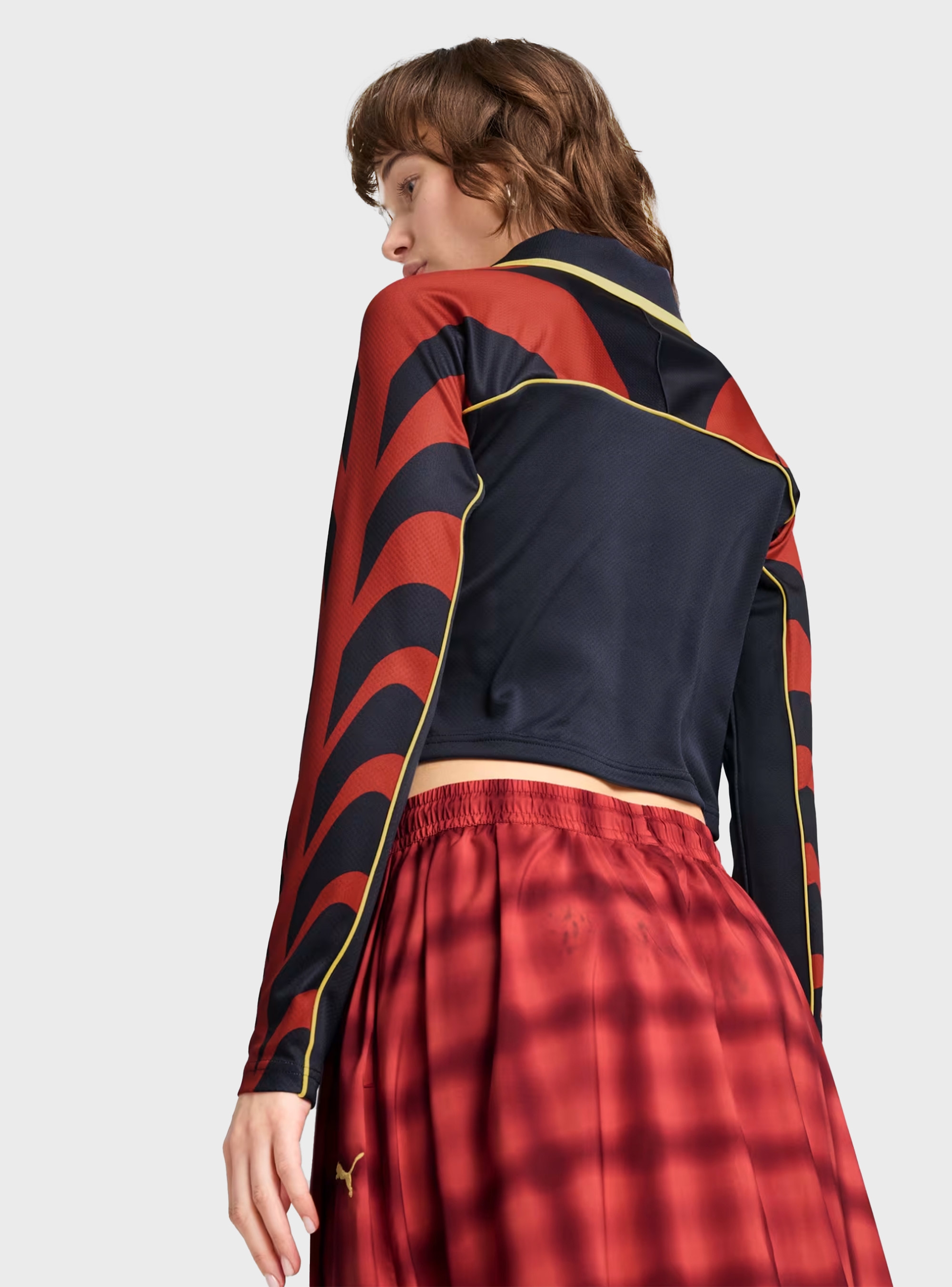 PUMA FUTURE ARCHIVE ROAD TO UNITY Football Jersey Baby Tee - Navy