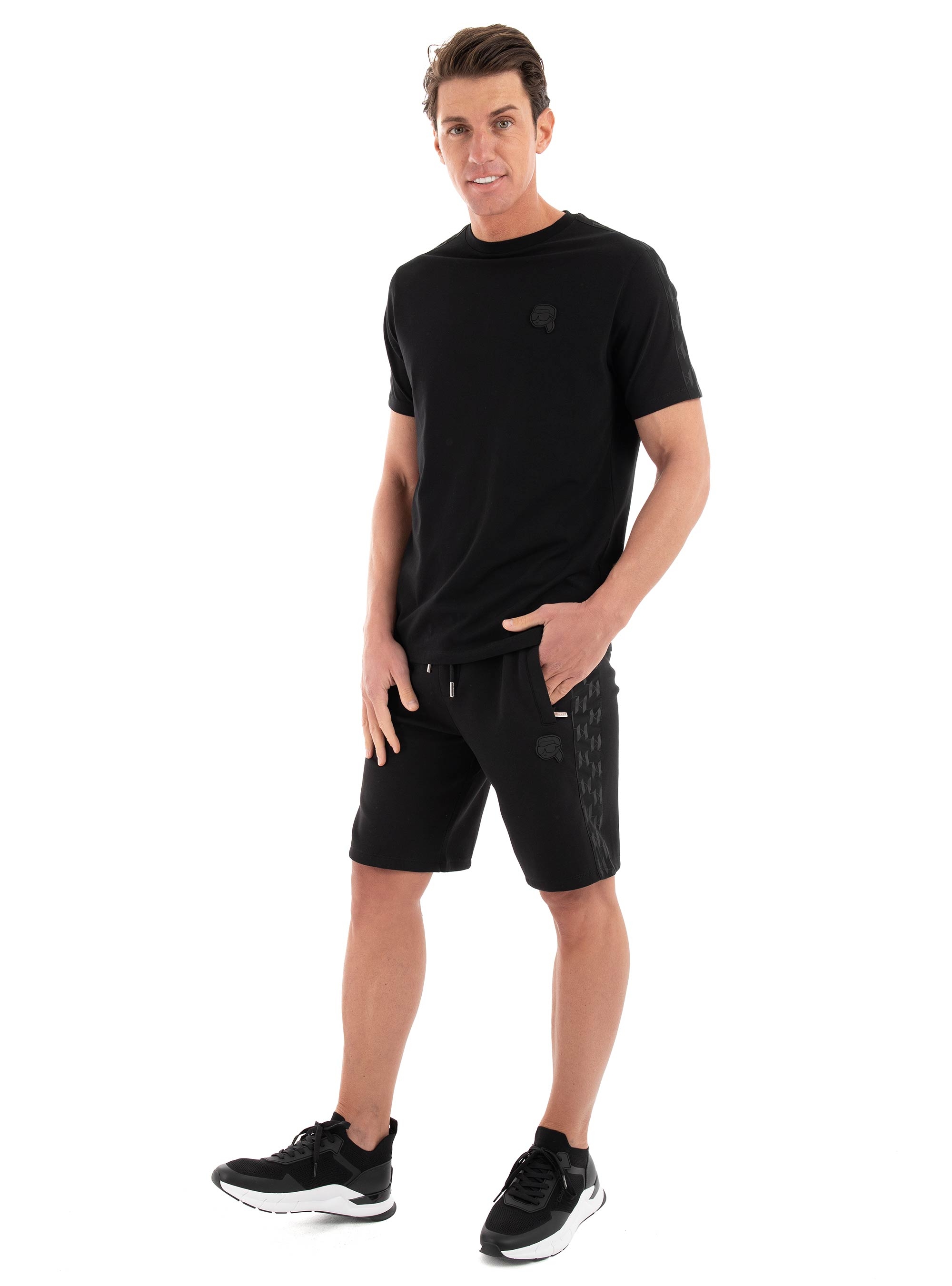 Karl Lagerfeld Regular Fit T-Shirt Crewneck - Black