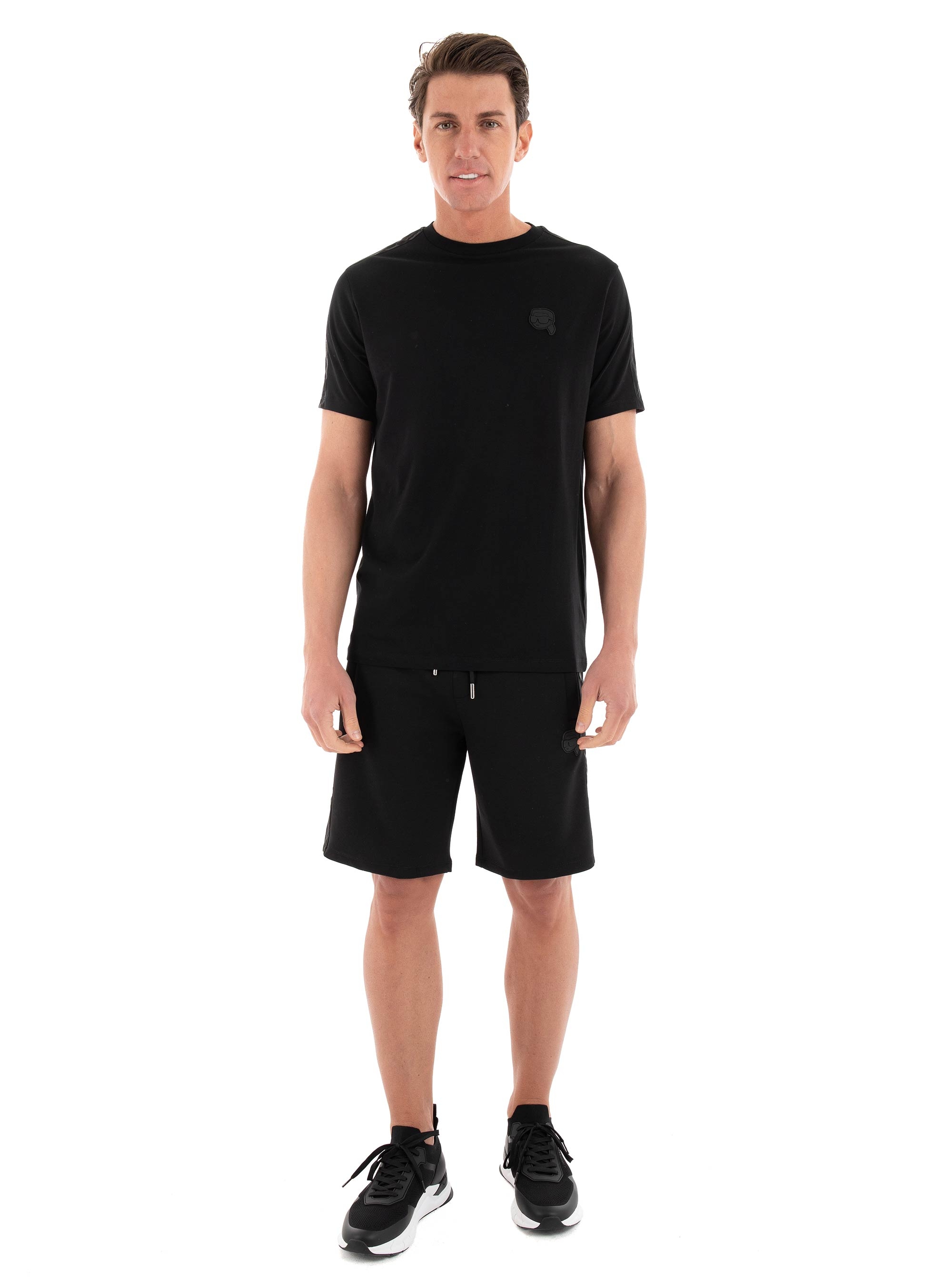 Karl Lagerfeld Regular Fit T-Shirt Crewneck - Black