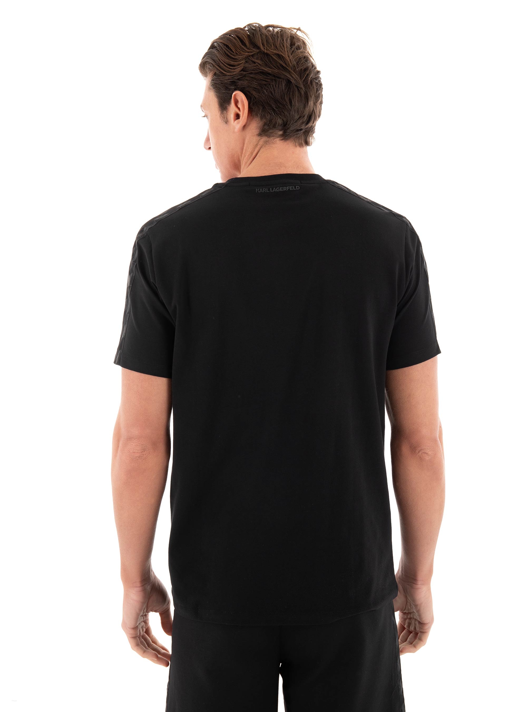 Karl Lagerfeld Regular Fit T-Shirt Crewneck - Black