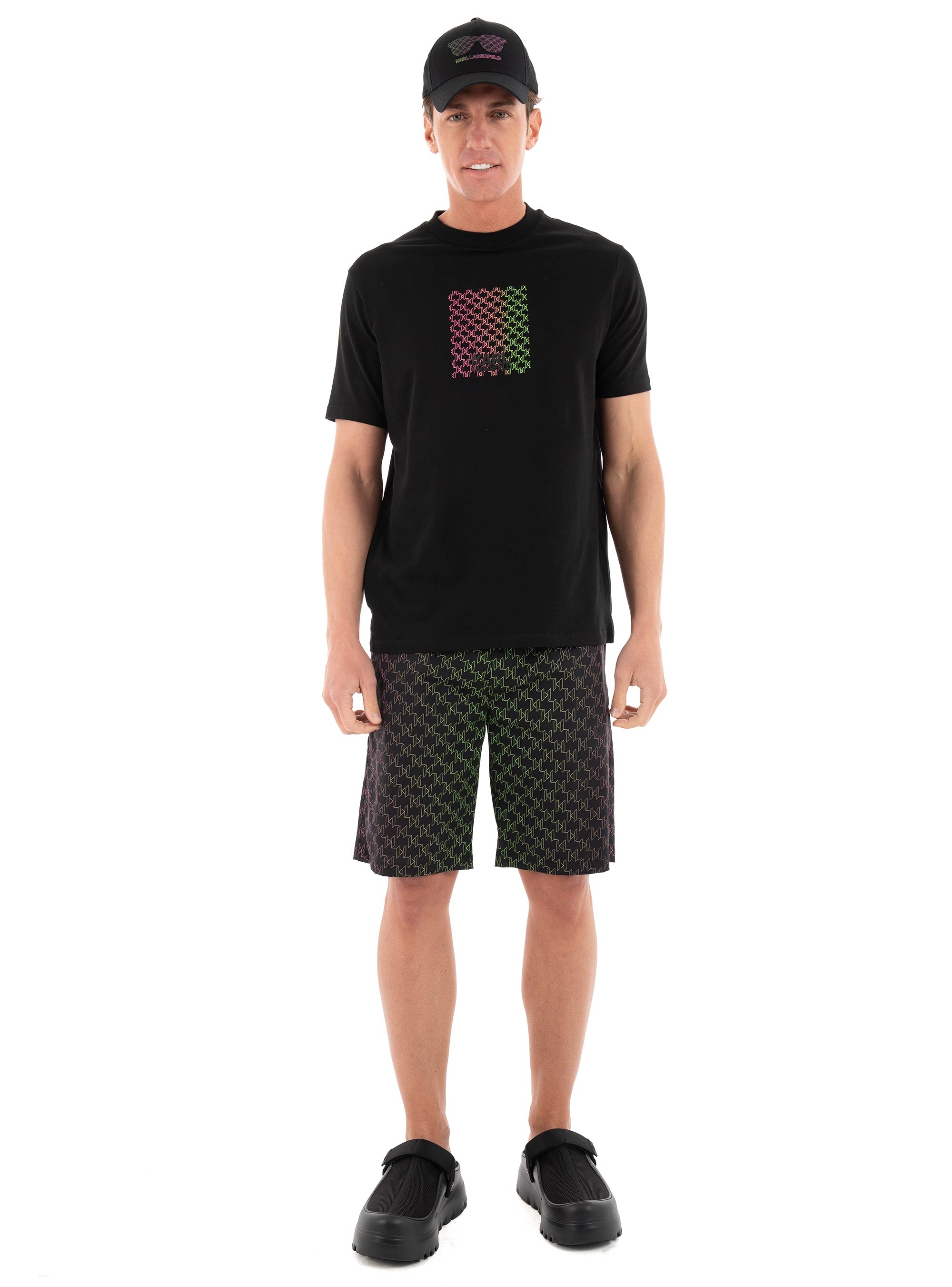 Karl Lagerfeld Regular Fit T-Shirt Crewneck - Black