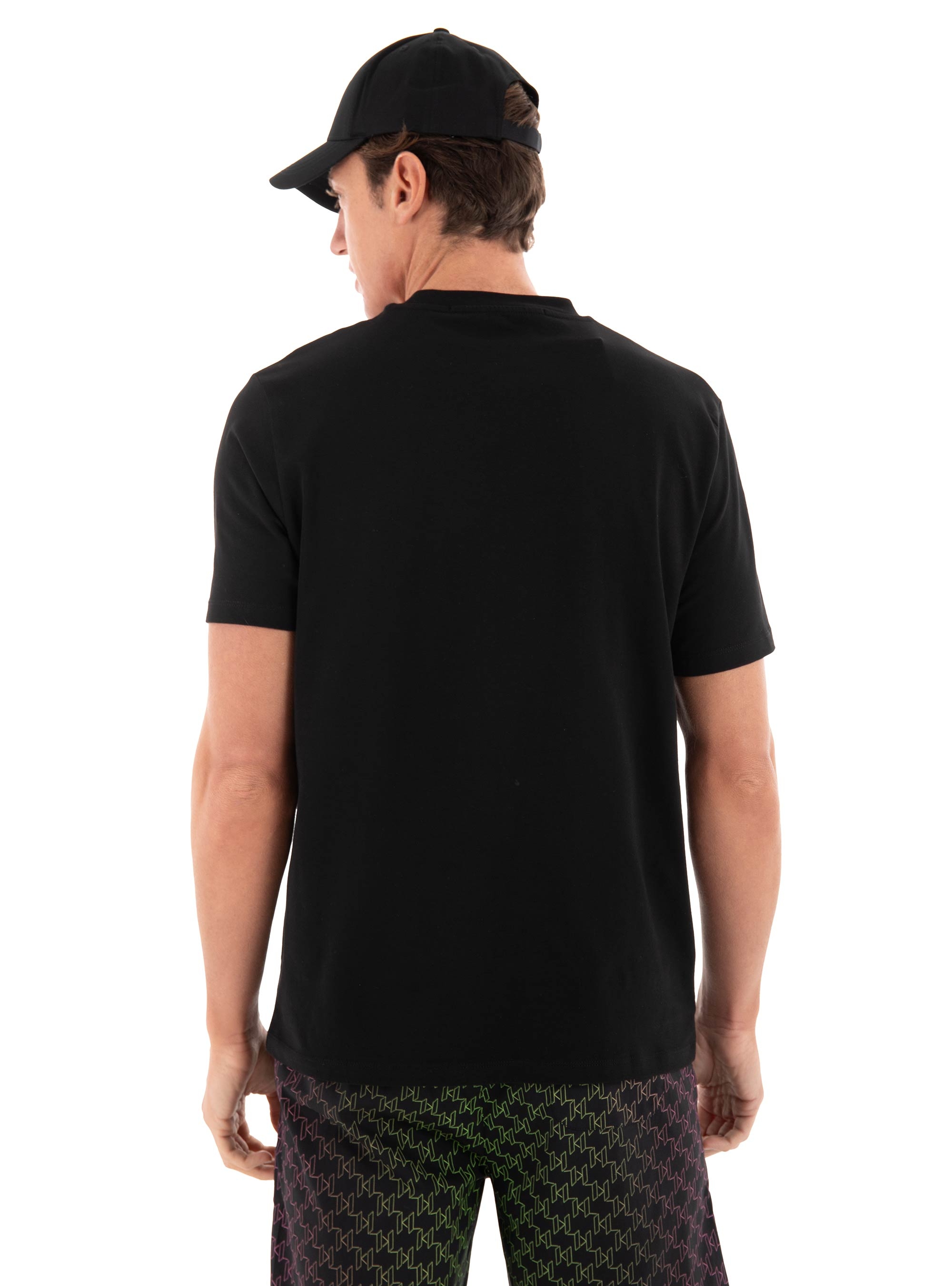 Karl Lagerfeld Regular Fit T-Shirt Crewneck - Black
