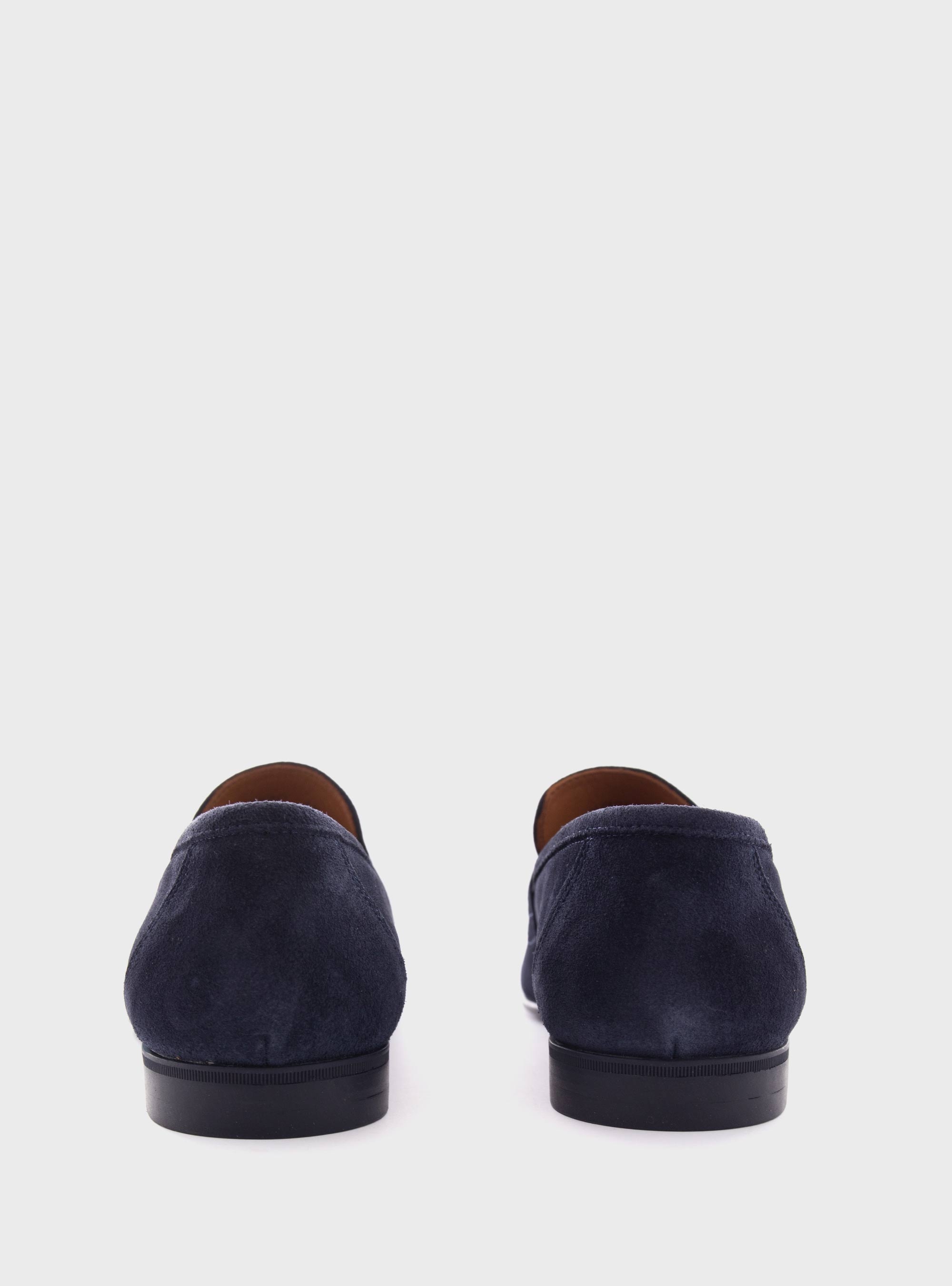 Phillippe Lang Buckle Loafers - Navy