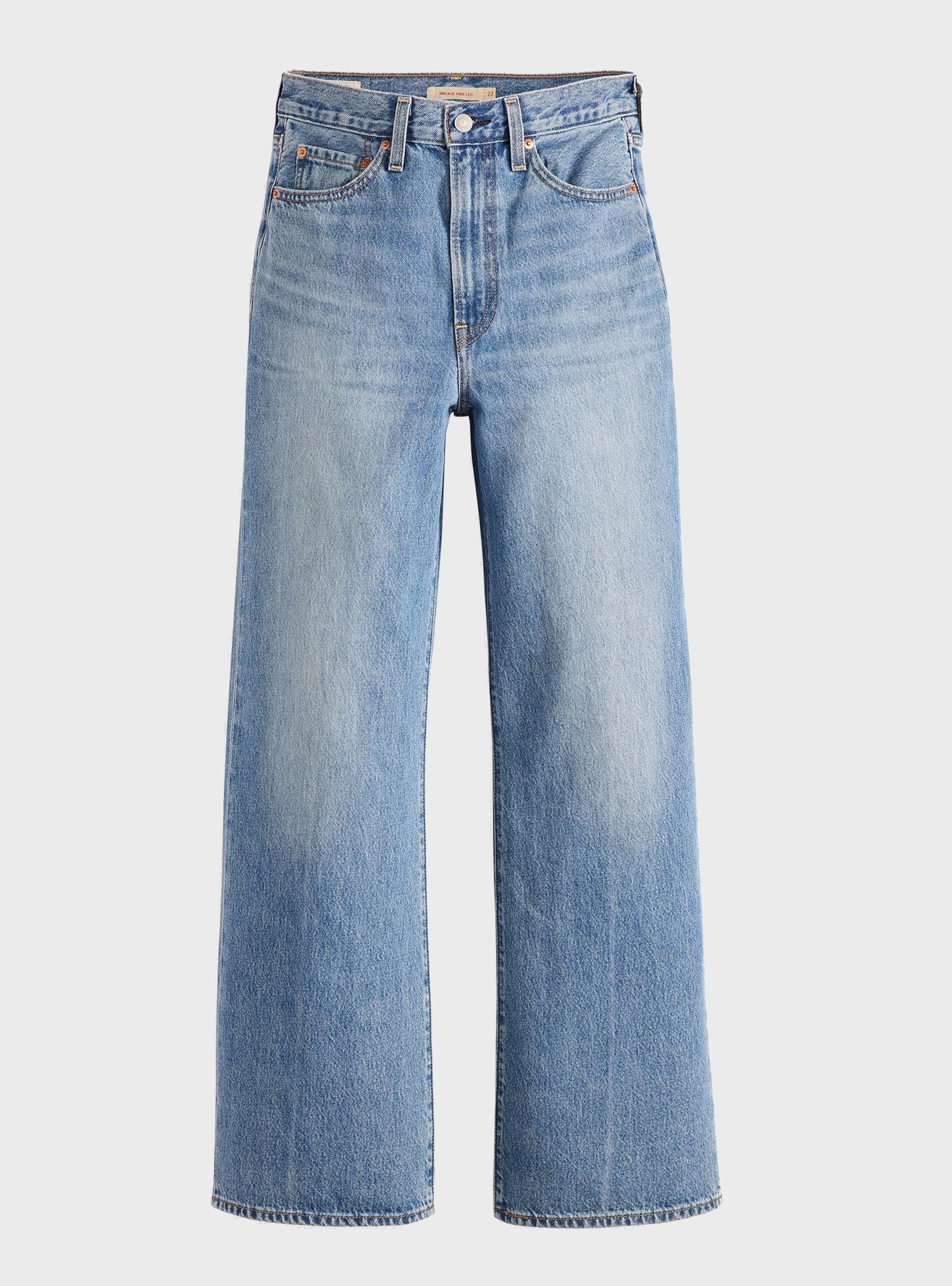 Levi's Ribcage Wide Leg Jeans - Unwashed Denim