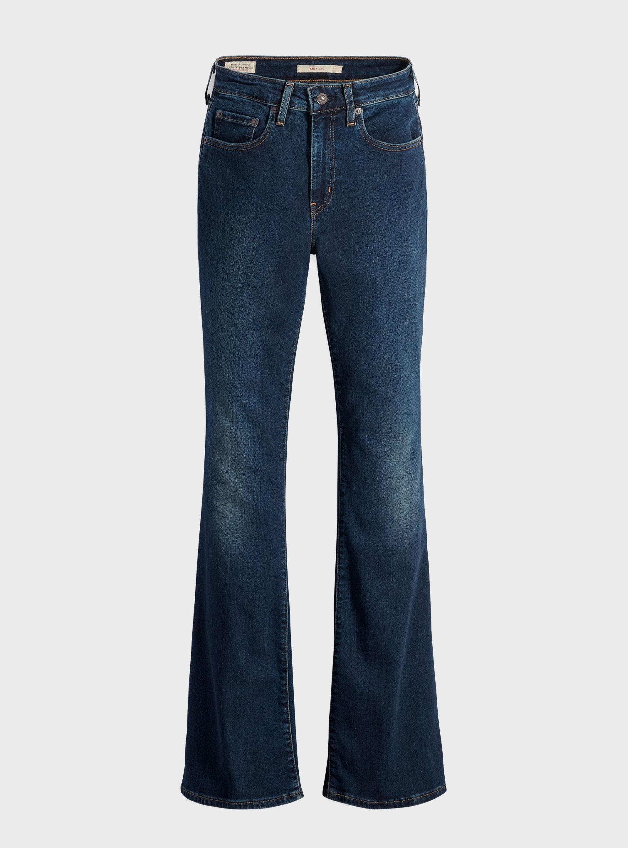 Levi's 726™ High Rise Flare Jeans - Dark Aged Denim