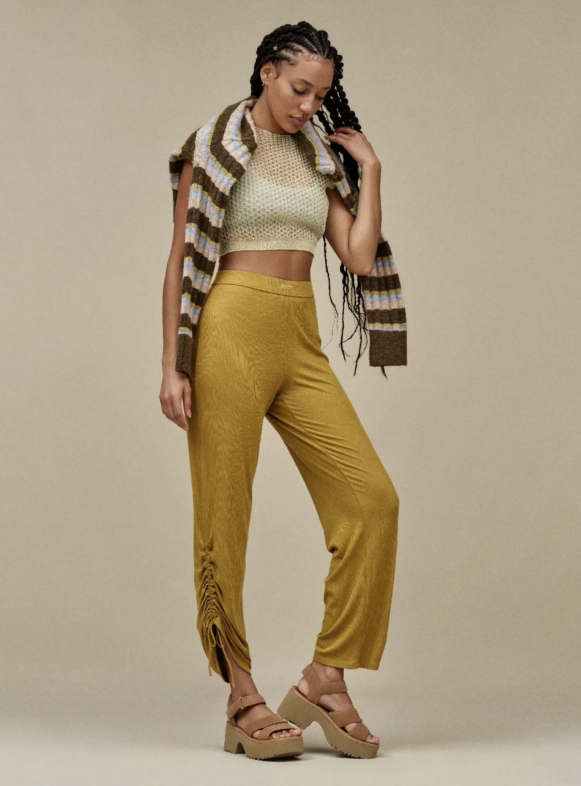 UGG New Heights Ankle Strap - Chestnut