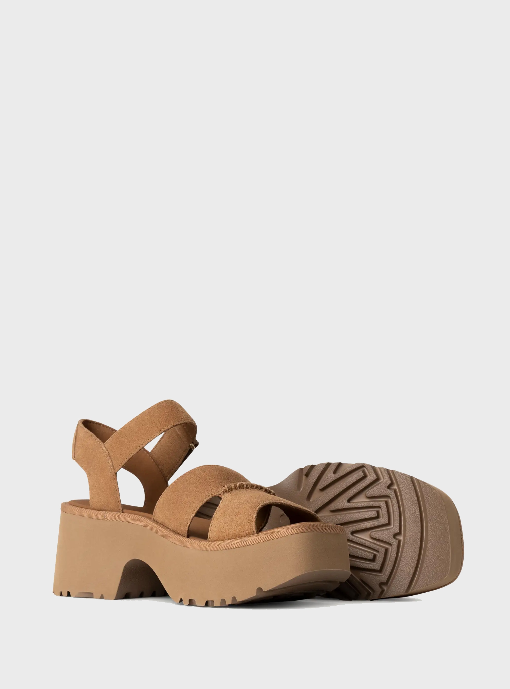 UGG New Heights Ankle Strap - Chestnut