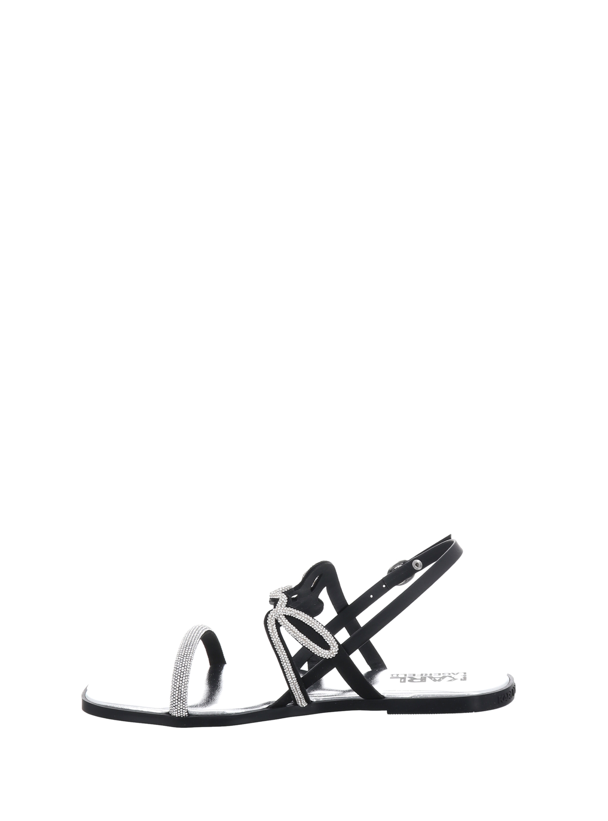 Karl Lagerfeld Olympia Sandals - Silver
