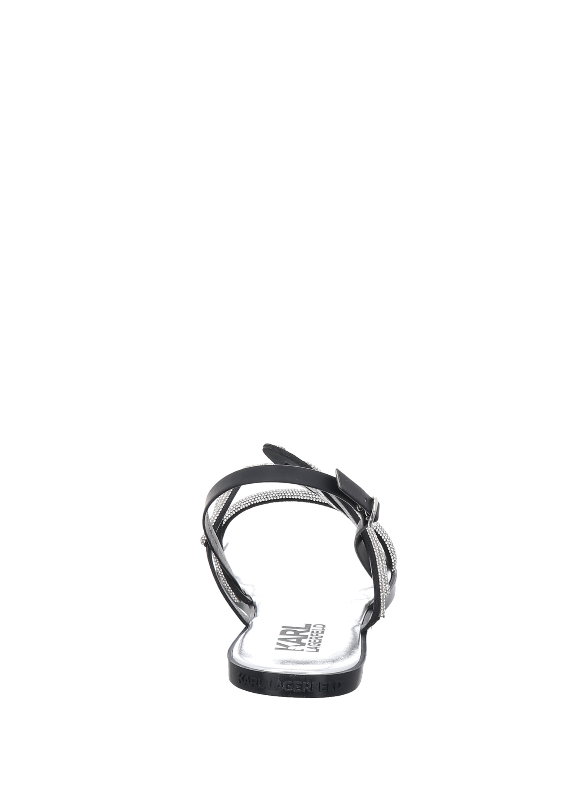 Karl Lagerfeld Olympia Sandals - Silver