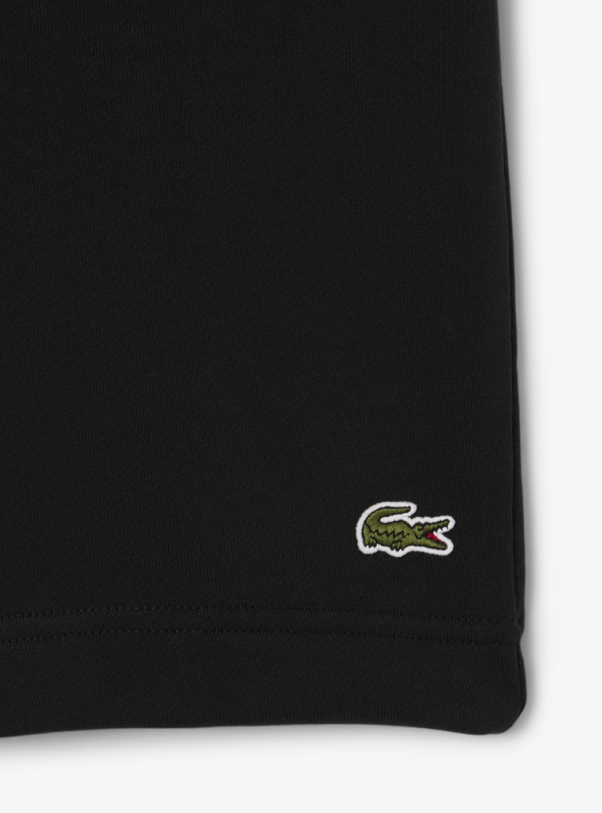 Lacoste Slim Fit Fleece Shorts - Black