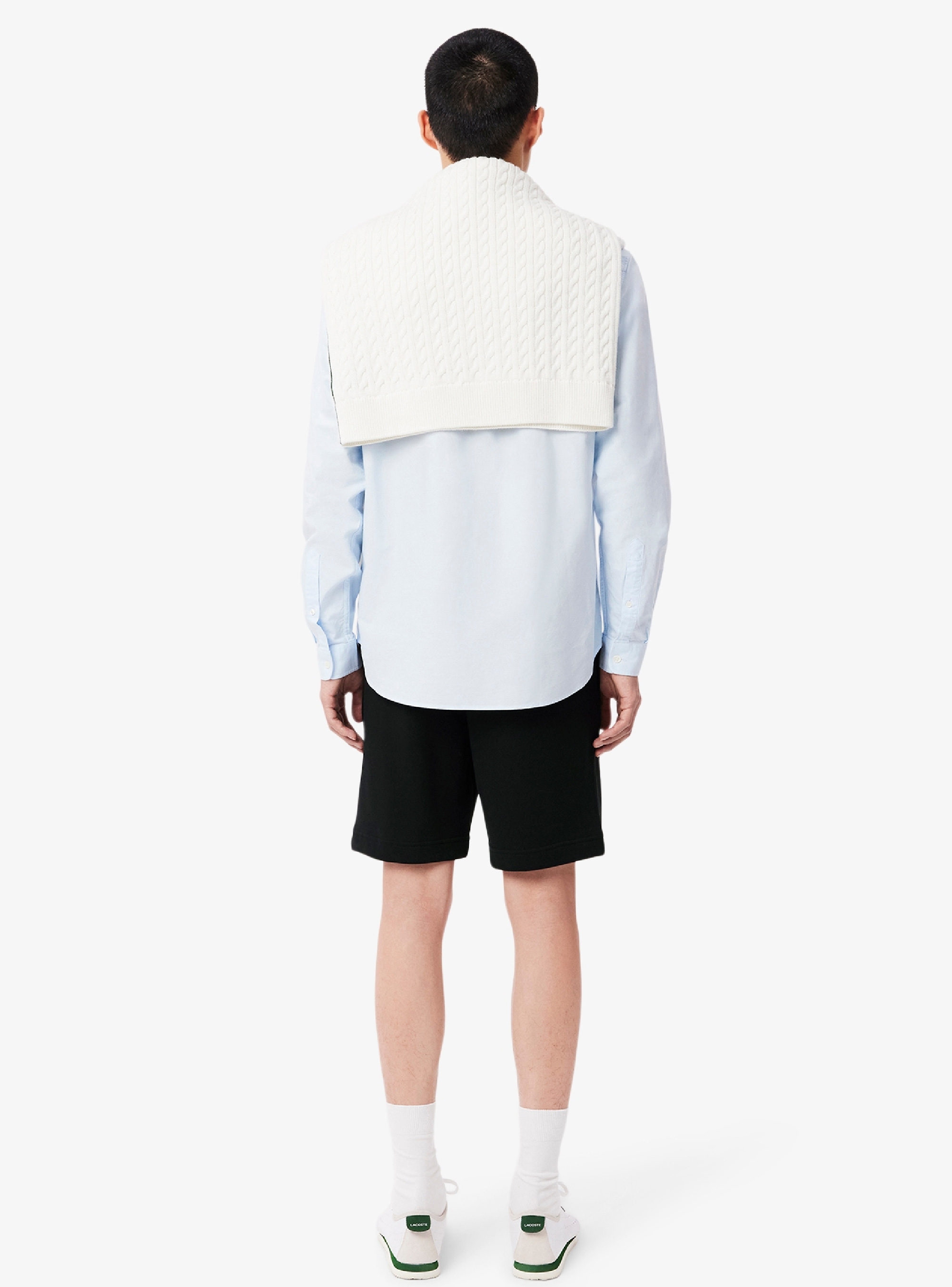 Lacoste Slim Fit Fleece Shorts - Black