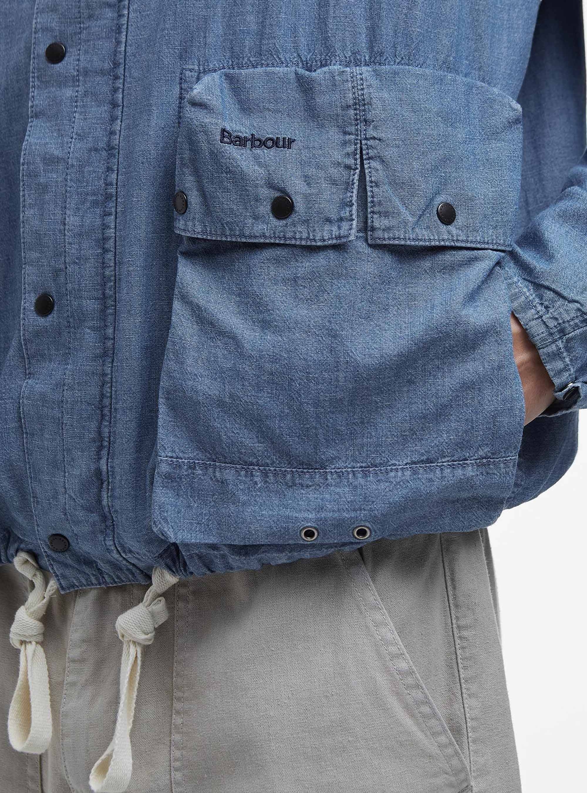 Barbour Durham Lightweight Denim Jacket - Denim