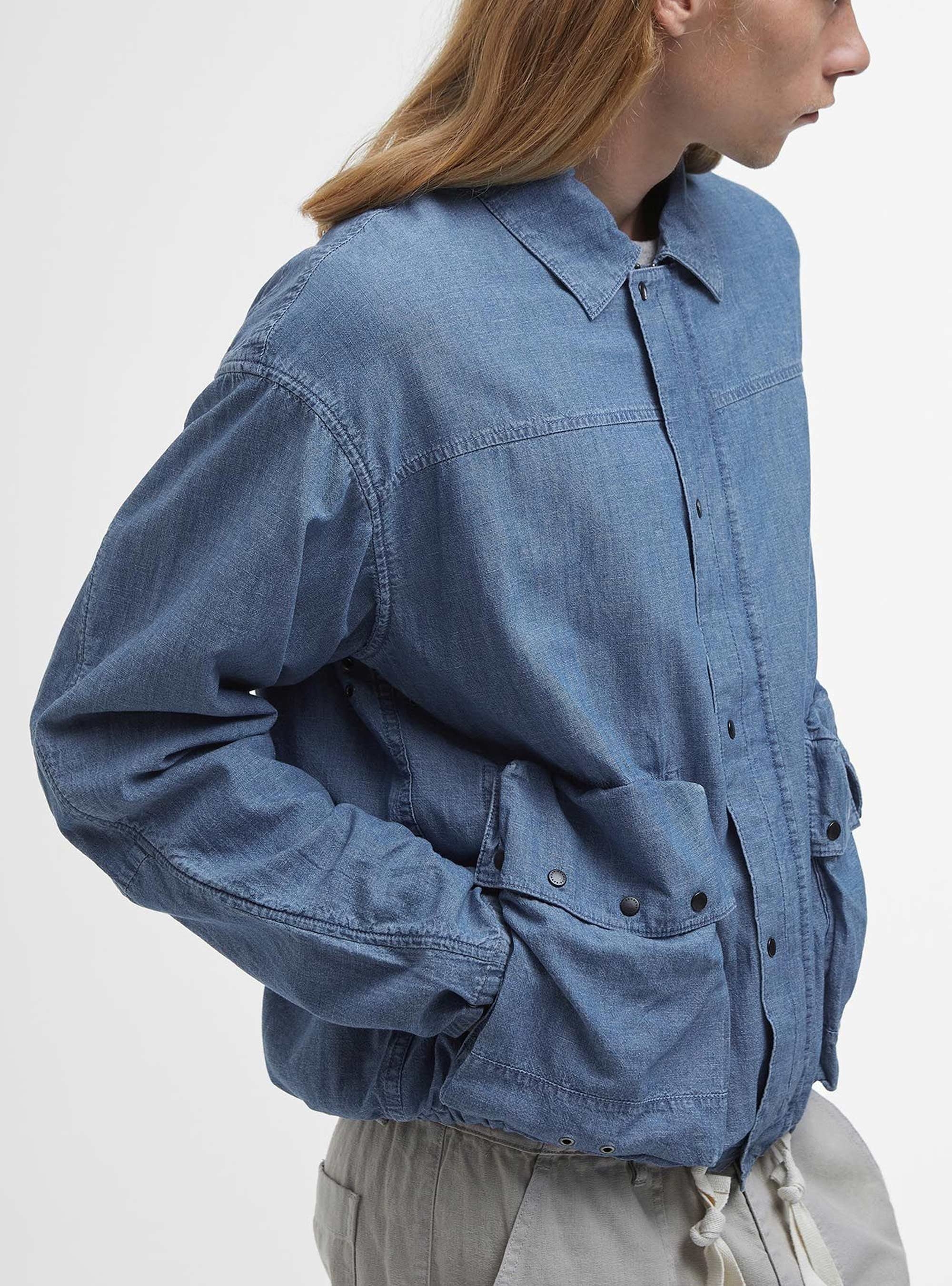 Barbour Durham Lightweight Denim Jacket - Denim