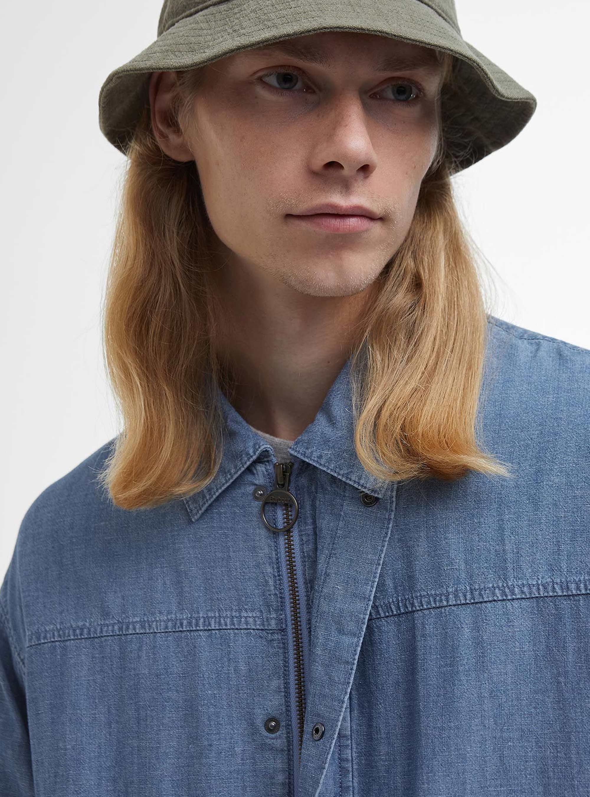 Barbour Durham Lightweight Denim Jacket - Denim