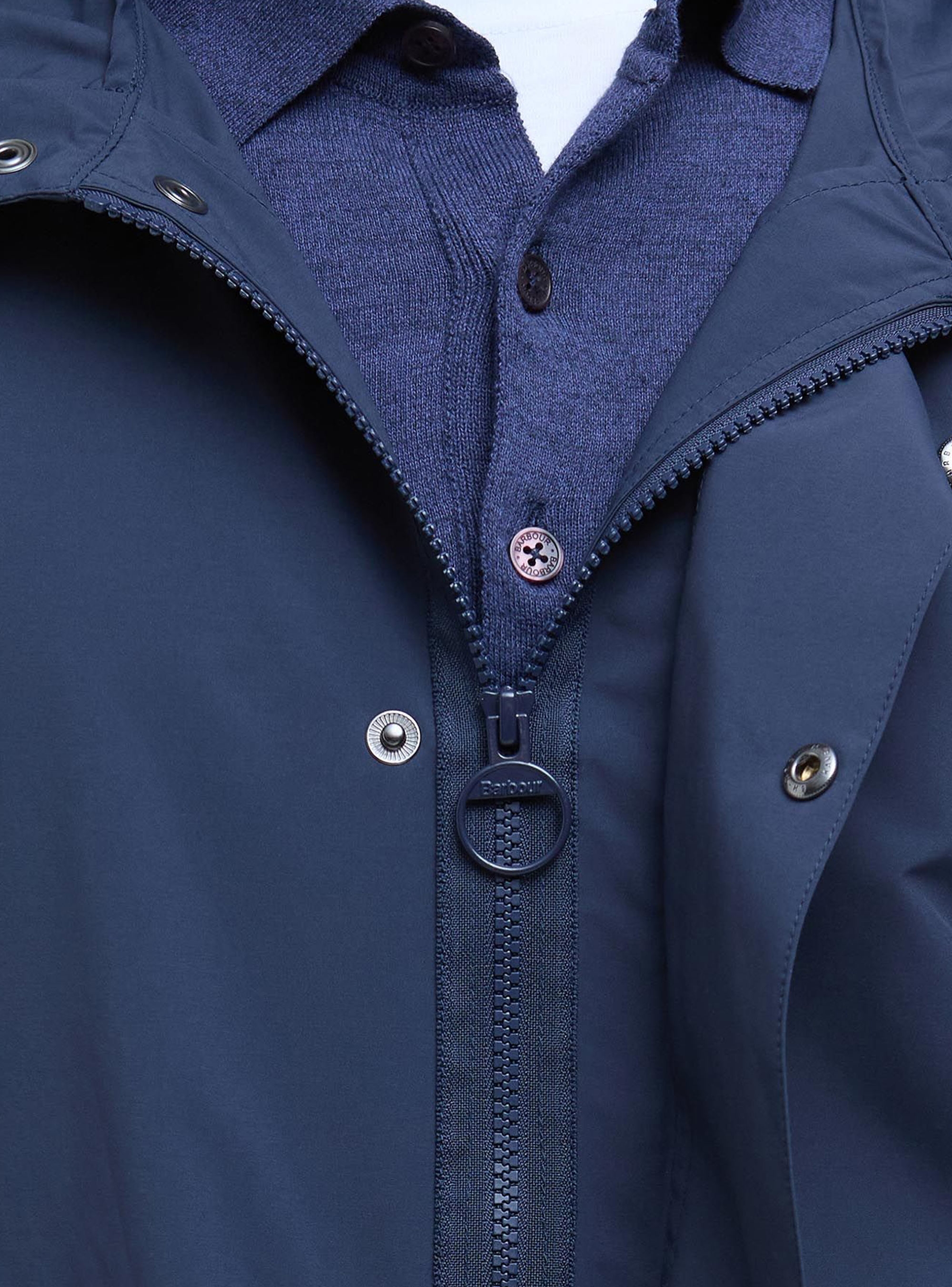 Barbour Quay Showerproof Jacket - Navy