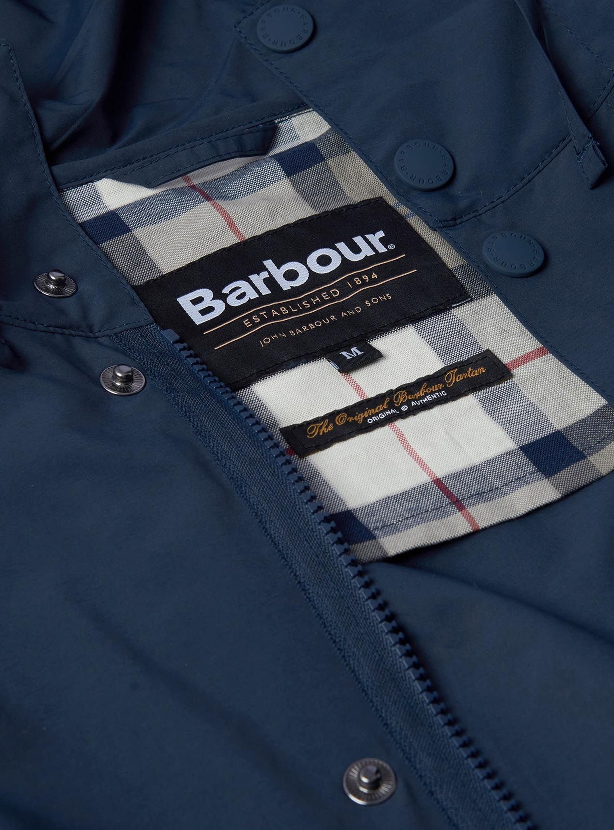 Barbour Quay Showerproof Jacket - Navy