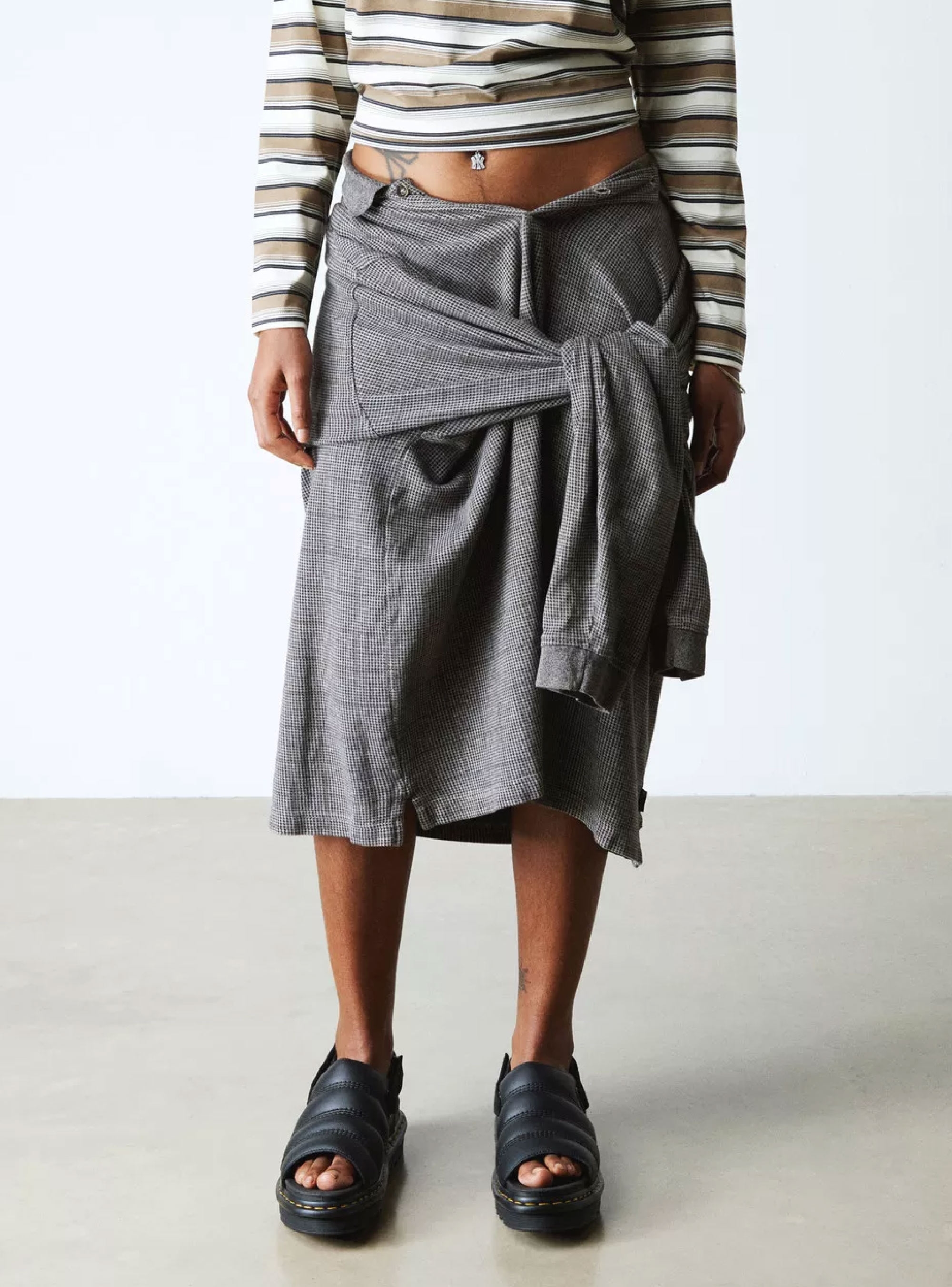 Dr Martens Athena Brando Sandals - Black