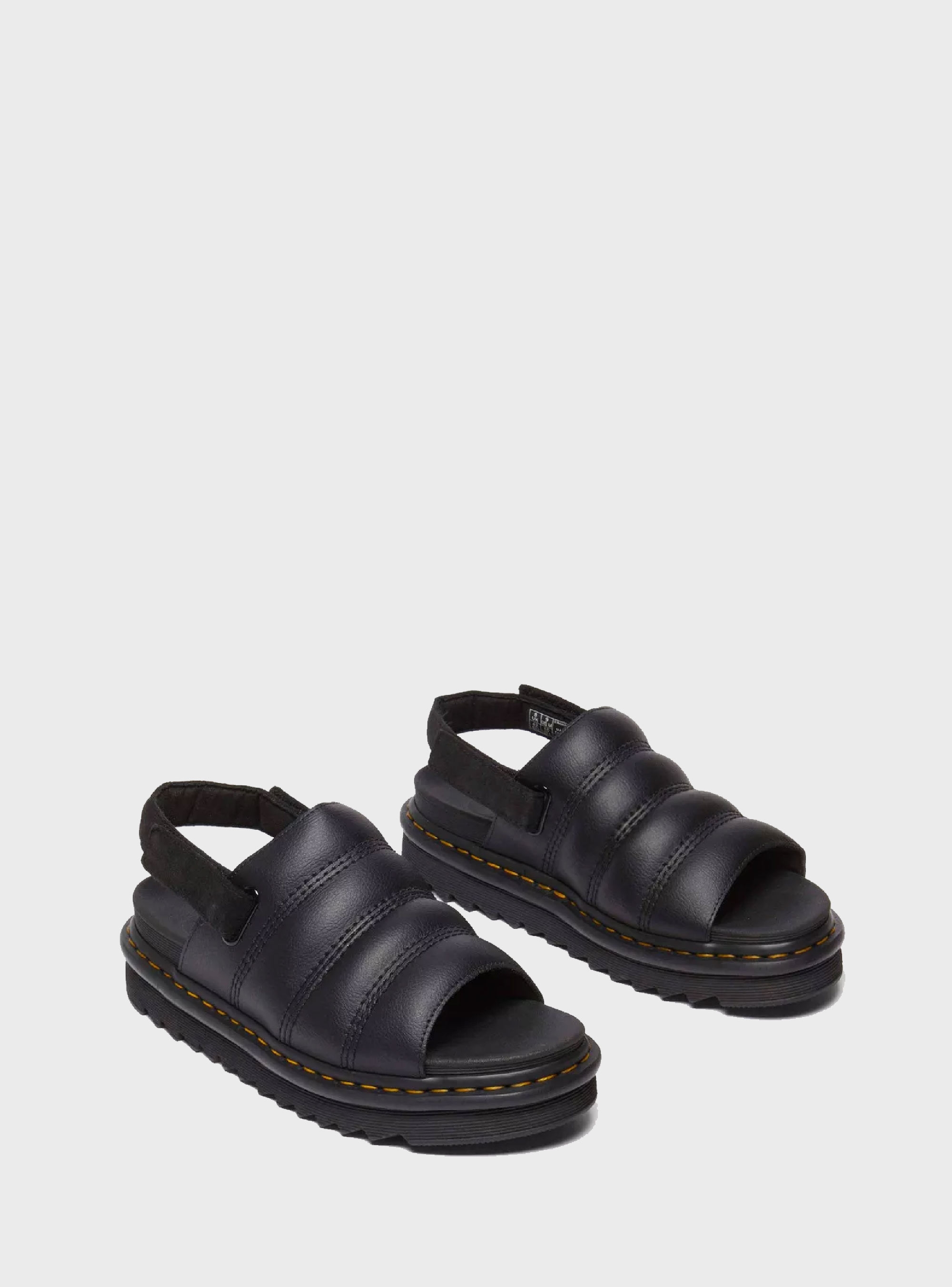 Dr Martens Athena Brando Sandals - Black
