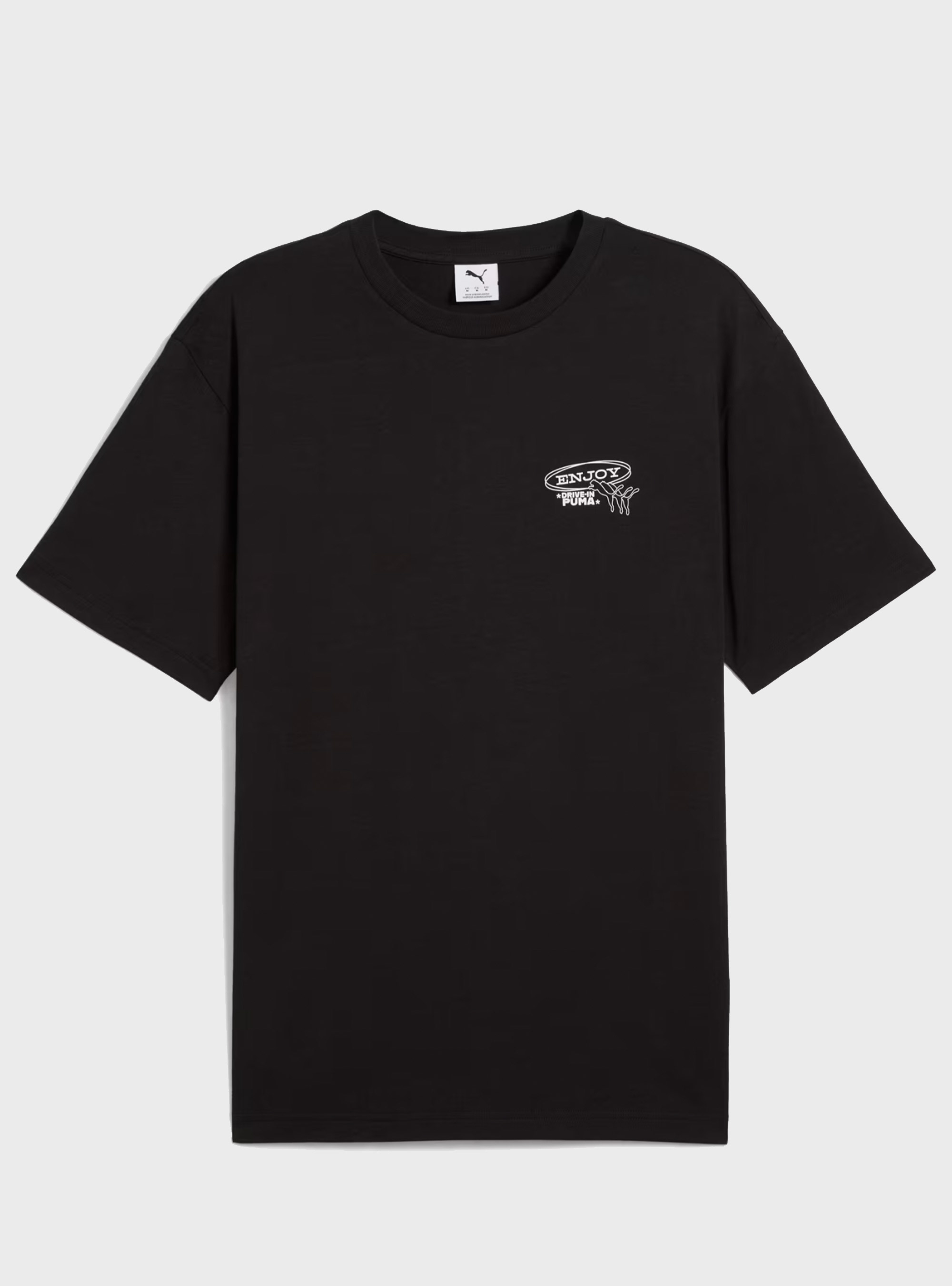 PUMA GRAPHICS PUMA Drive-In Relaxed Tee - Black