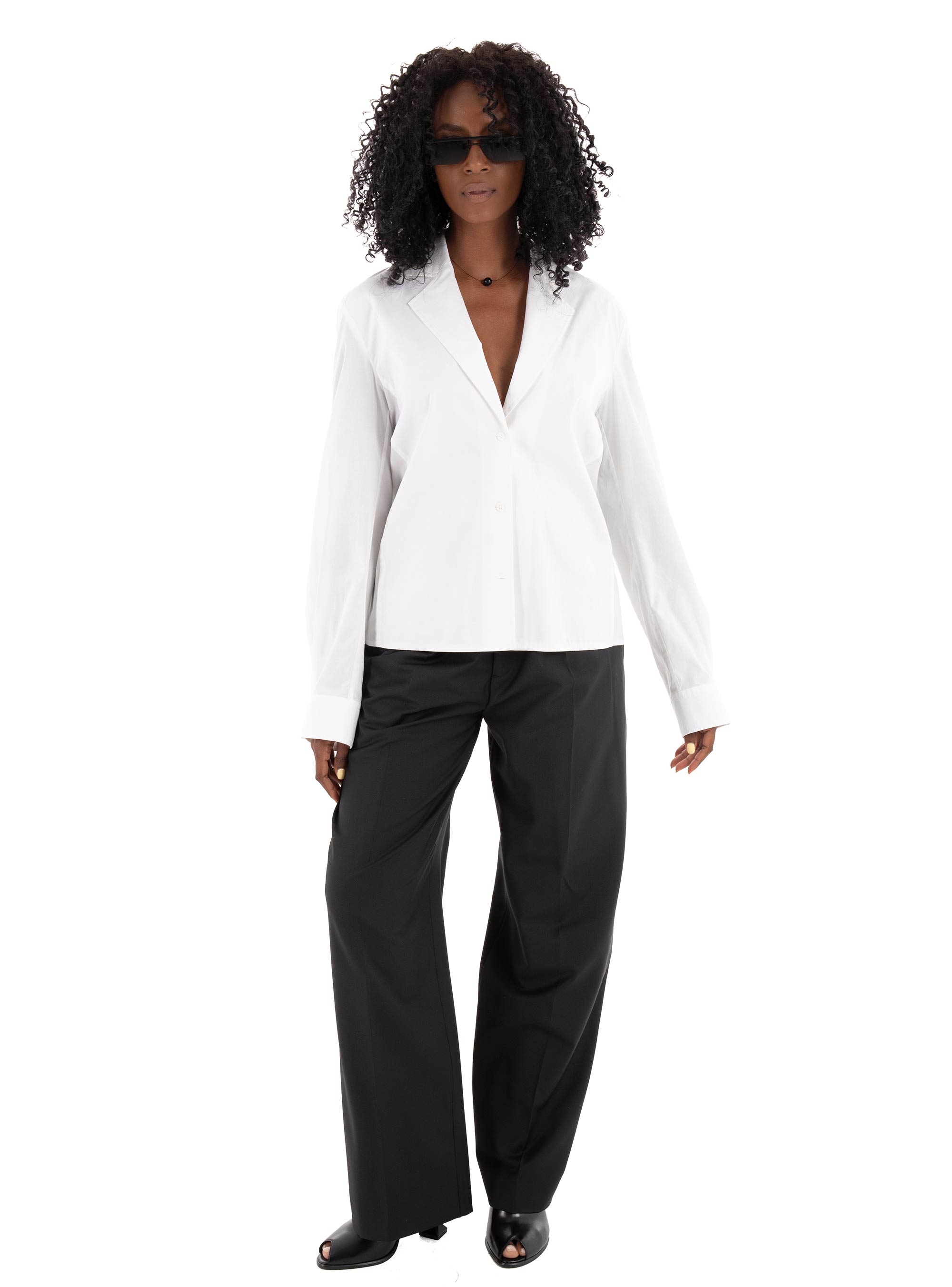 Drykorn Murnia Blazer Shirt Blouse - White