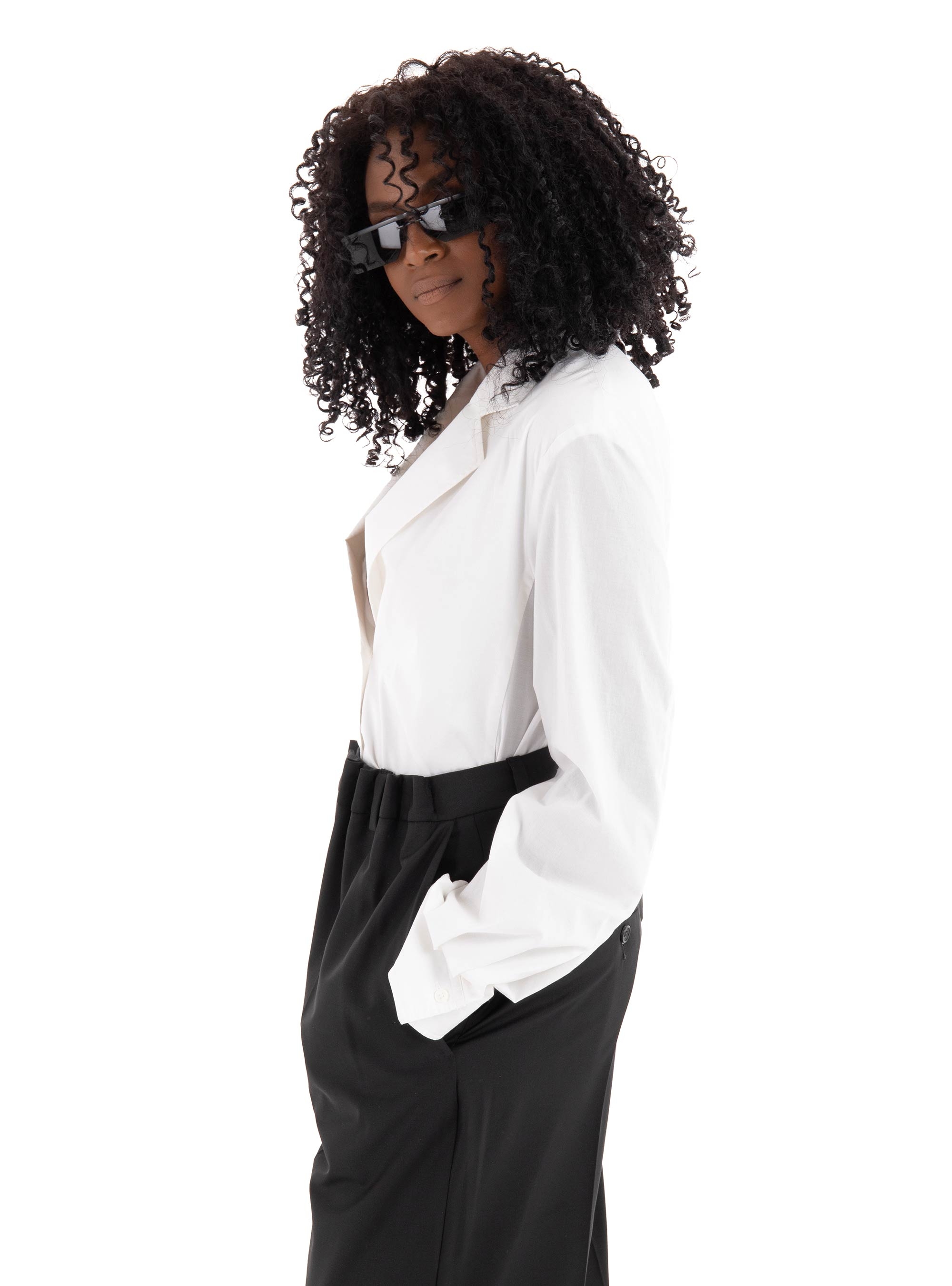 Drykorn Murnia Blazer Shirt Blouse - White