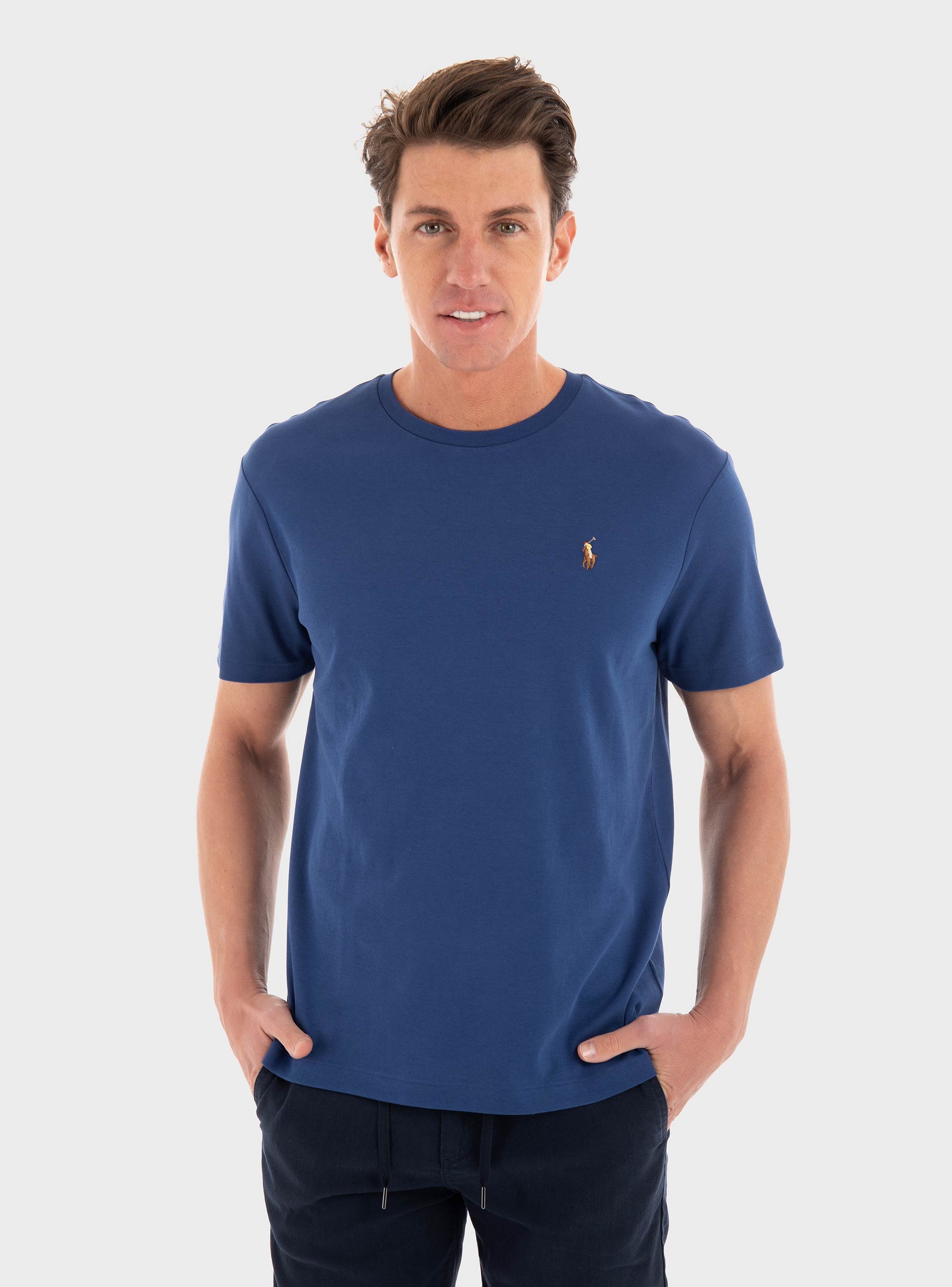 Polo Ralph Lauren Custom Slim Fit Soft Cotton T-Shirt - Blue