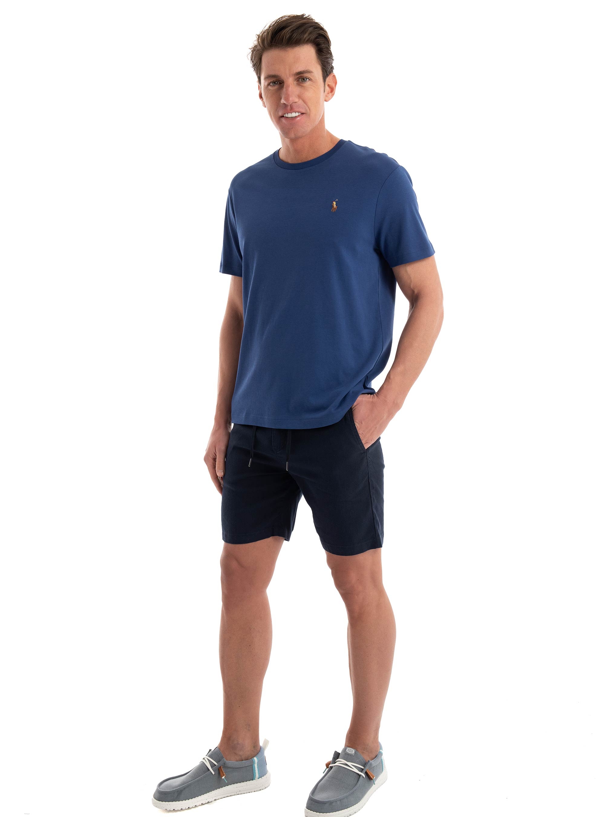 Polo Ralph Lauren Custom Slim Fit Soft Cotton T-Shirt - Blue