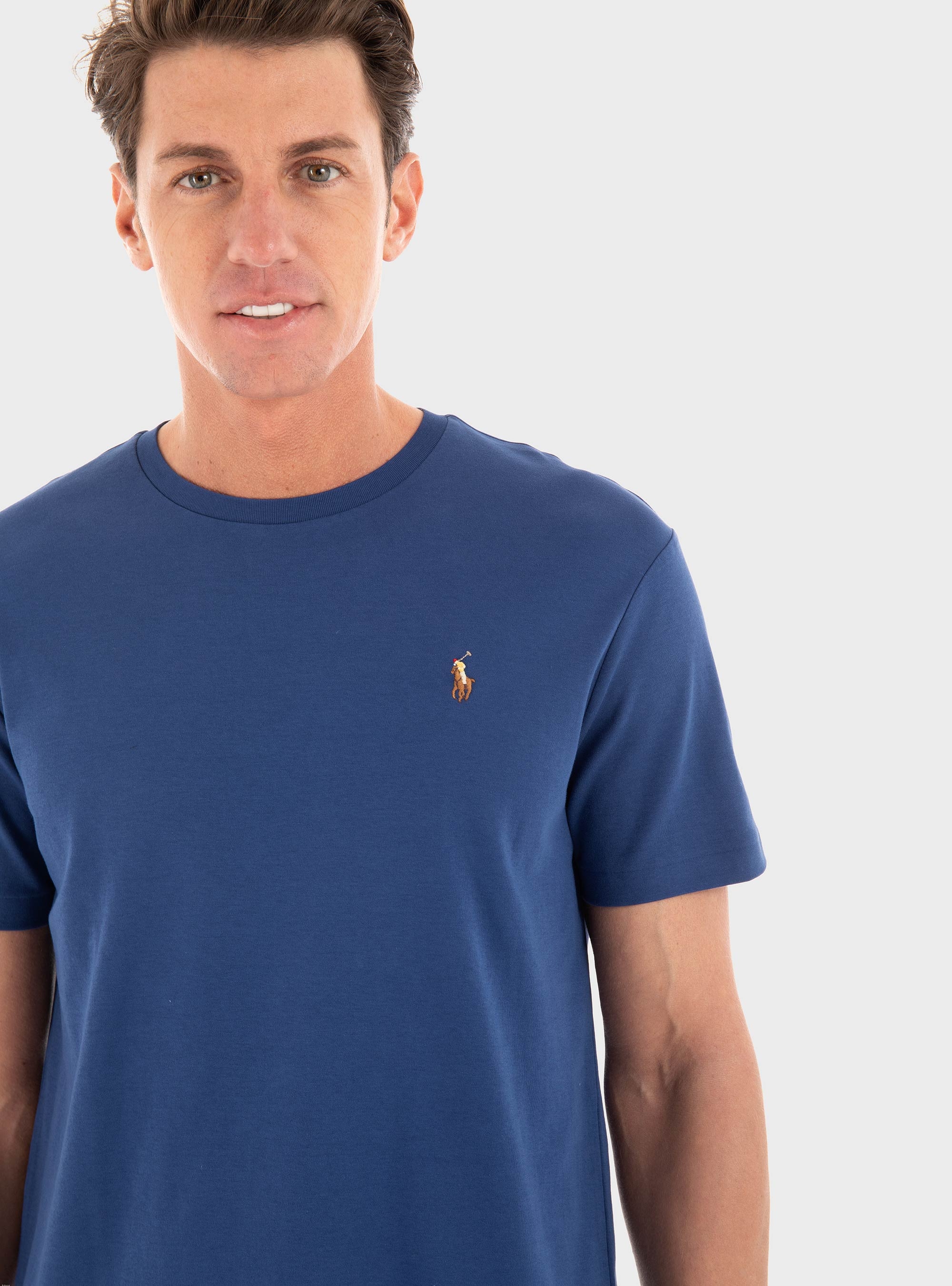 Polo Ralph Lauren Custom Slim Fit Soft Cotton T-Shirt - Blue