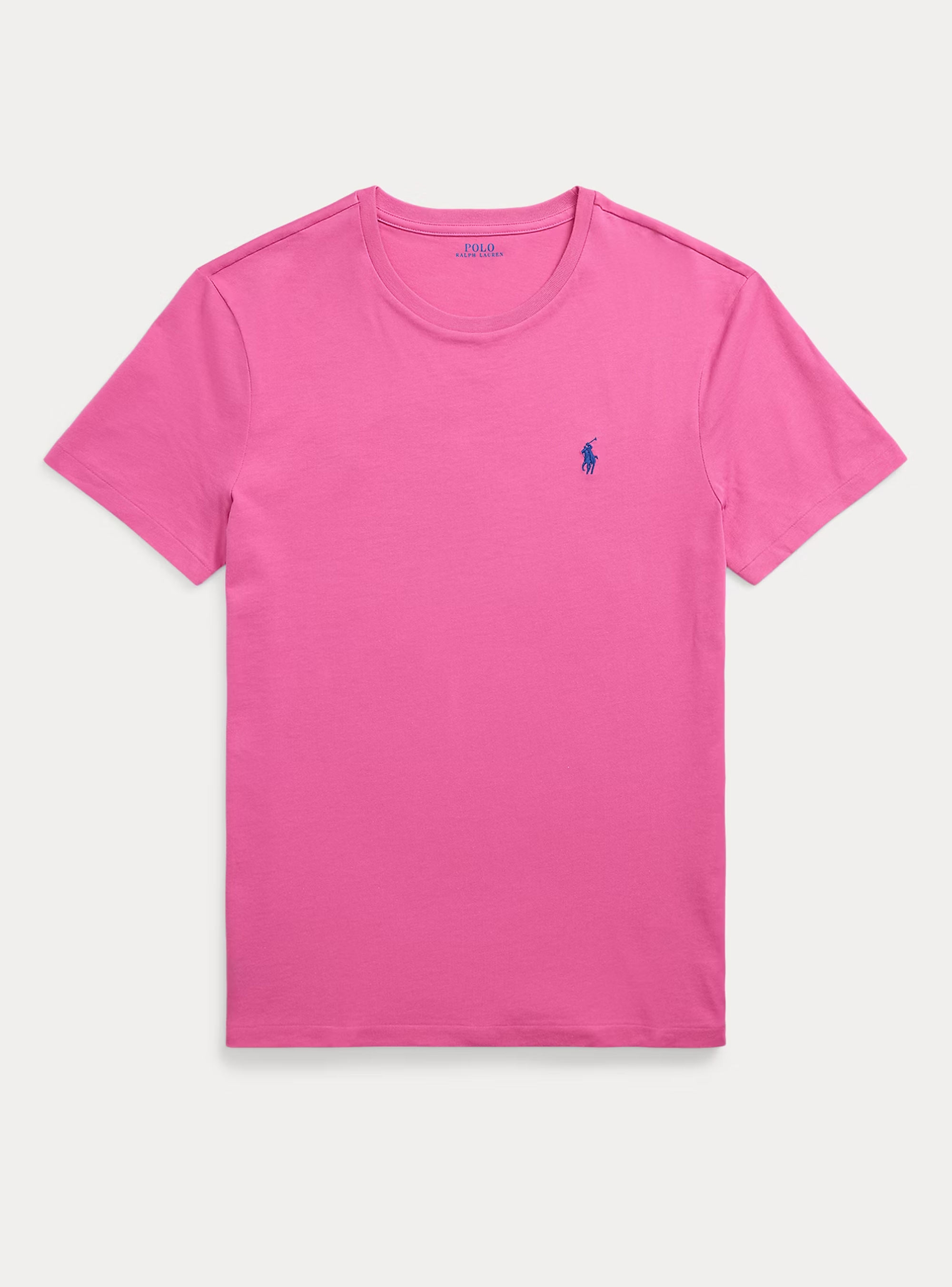 Polo Ralph Lauren Custom Slim Fit Jersey Crewneck T-Shirt - Fuchsia