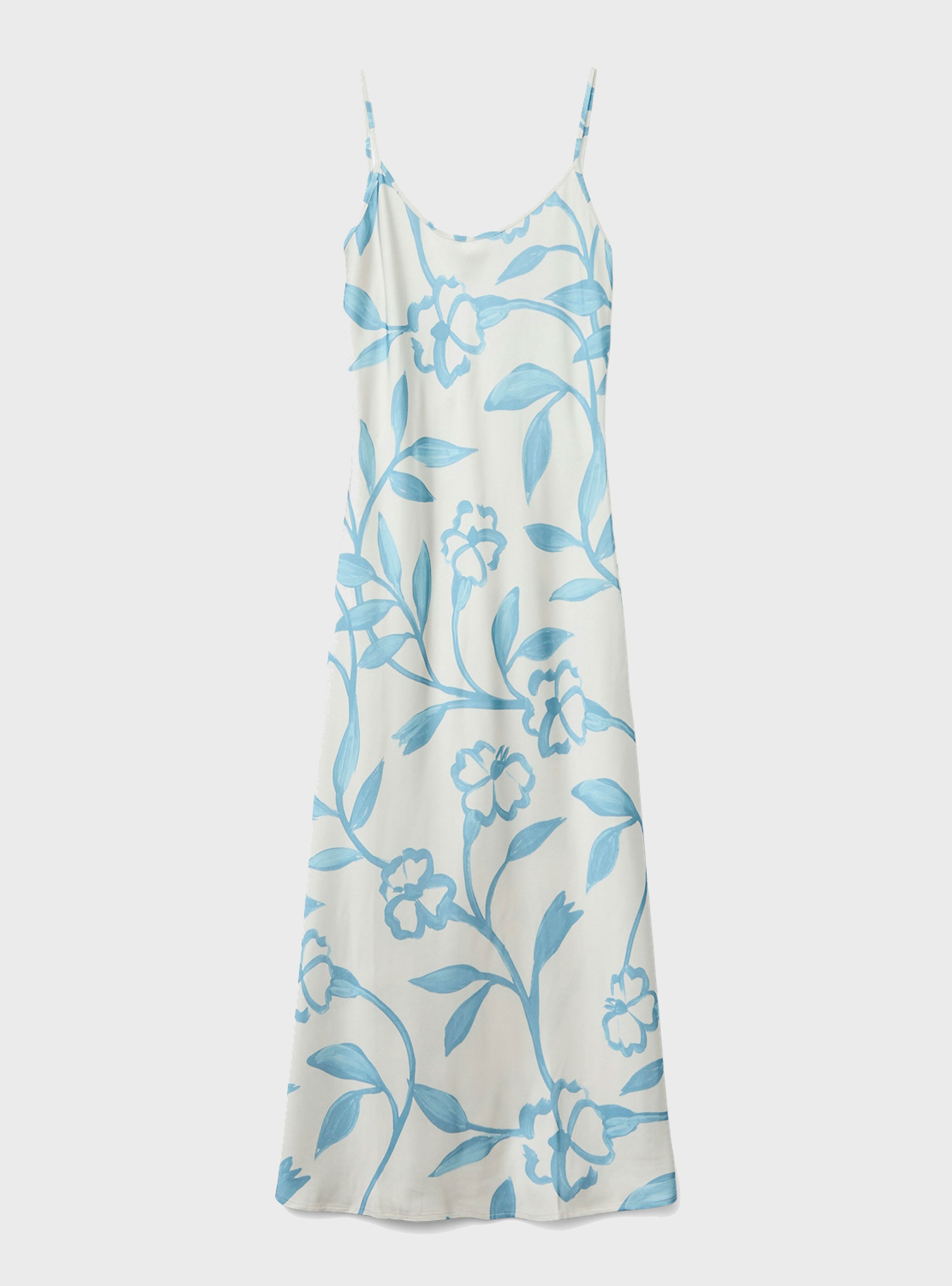 Vero Moda Aware Rubie Strap U-Neck 7/8 Dress - Ecru