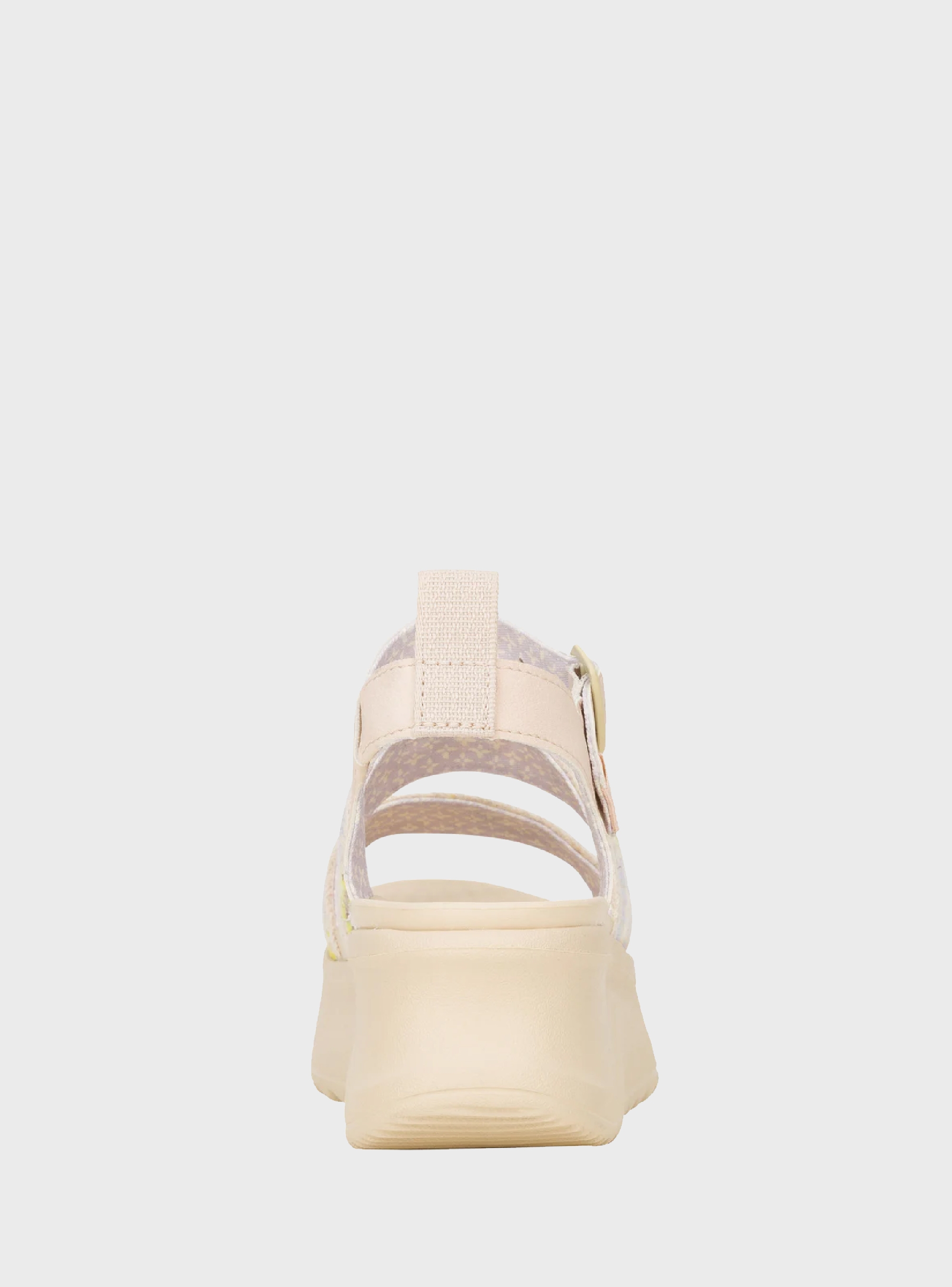 Hey Dude Delray Buckle Cottage Crochet Sandals - Ecru