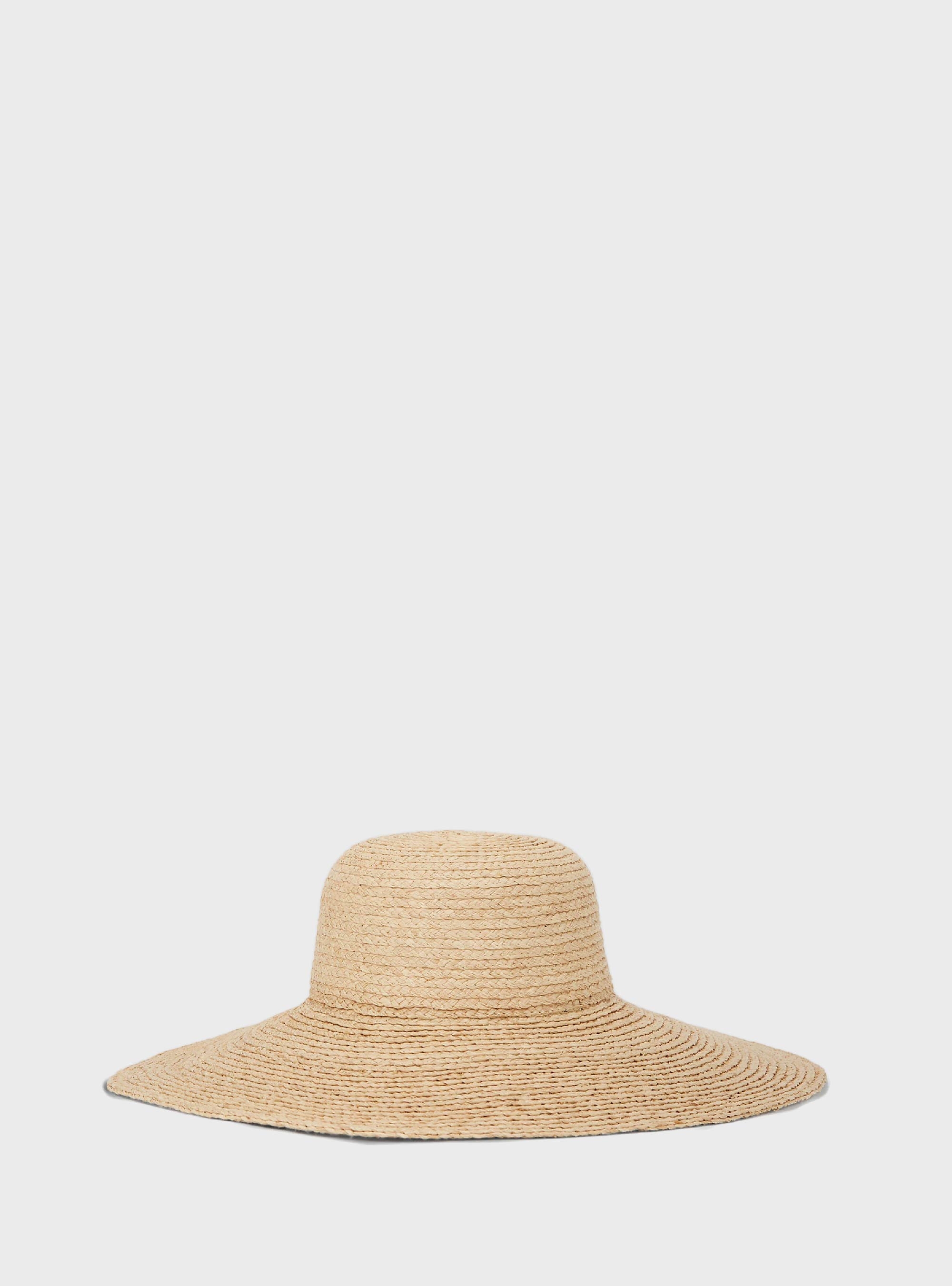 Karl Lagerfeld K/Essential Raffia Sunhat - Natural