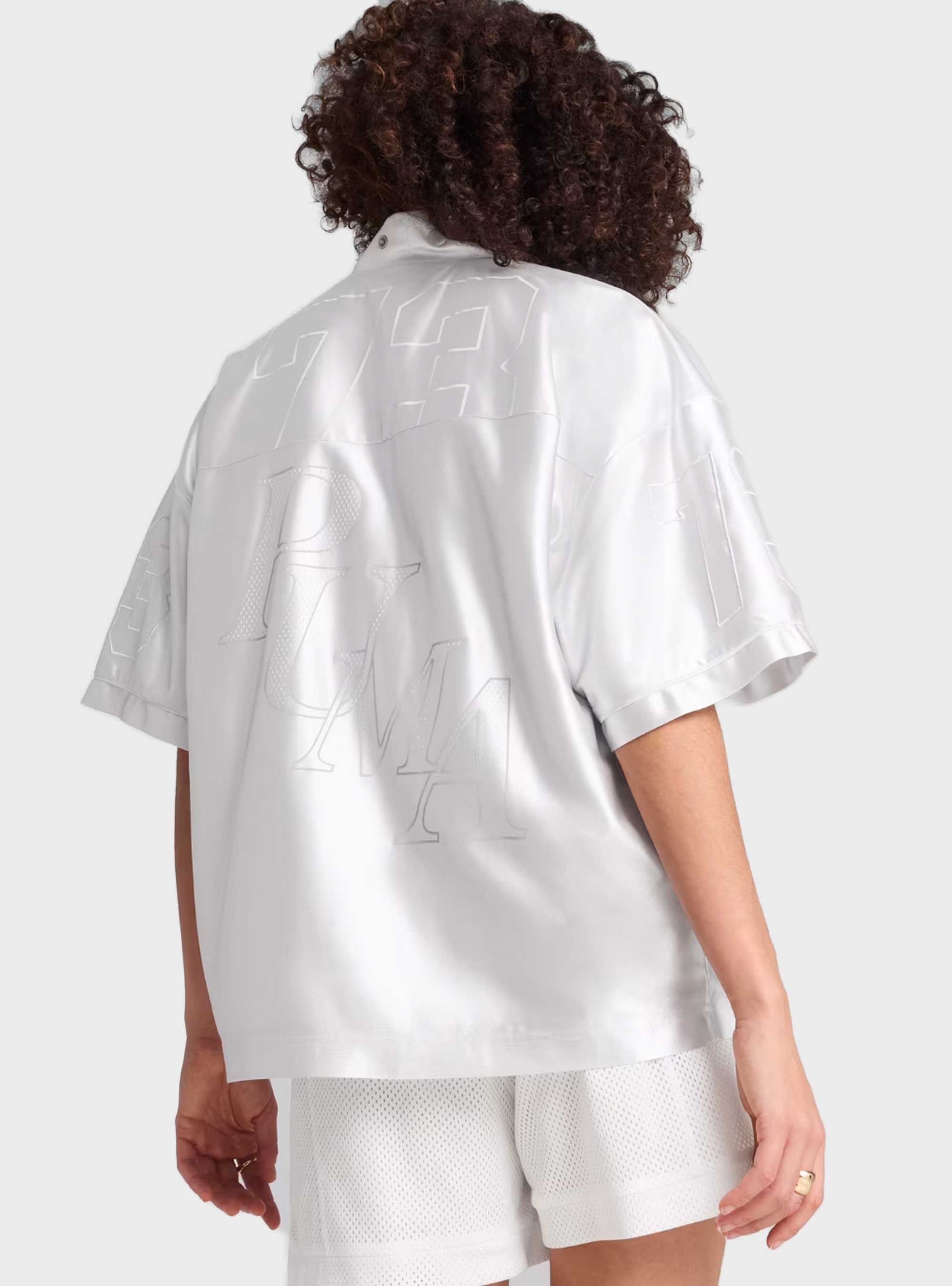 PUMA Jer-She Baseball Jersey - Light Grey